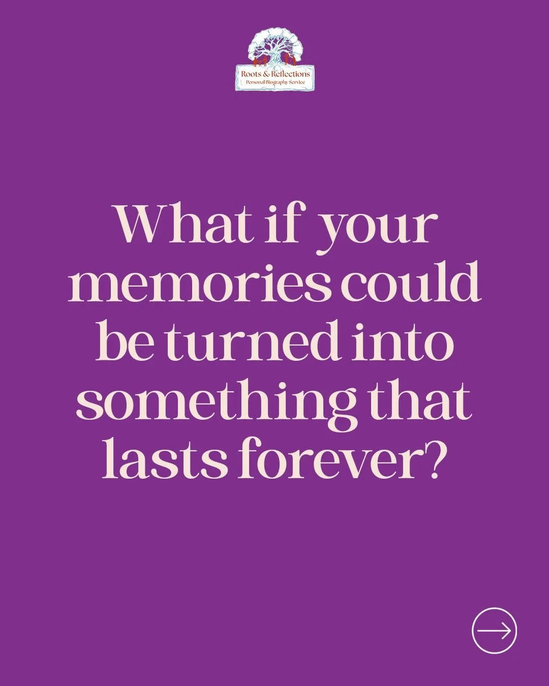 Stumped about what memories are worth preserving? Here are some ideas!

Tap the link in bio or DM to get started on documenting your family&rsquo;s stories today!