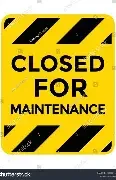 Closed for track Maintenance