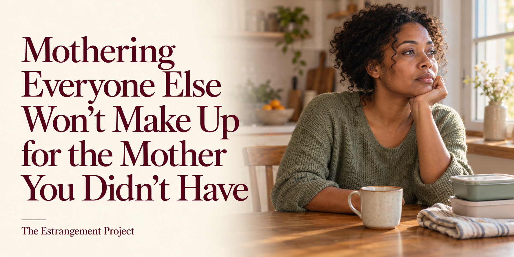 Mothering Everyone Else Won't Make Up for the Mother You Didn't Have