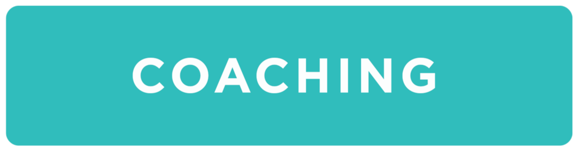 Teal button with white text that says 'COACHING'.