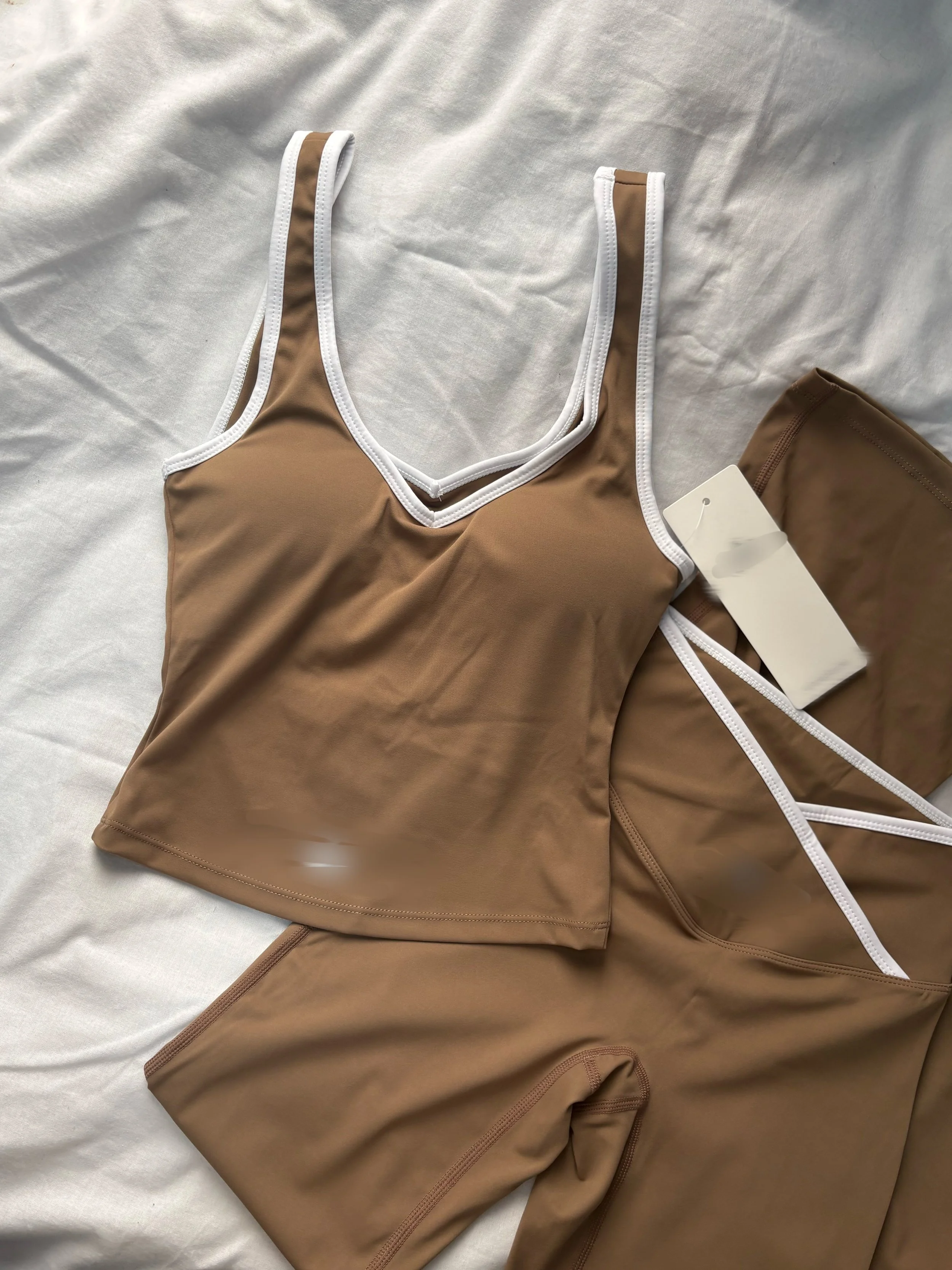 Brown flared Co-ord set