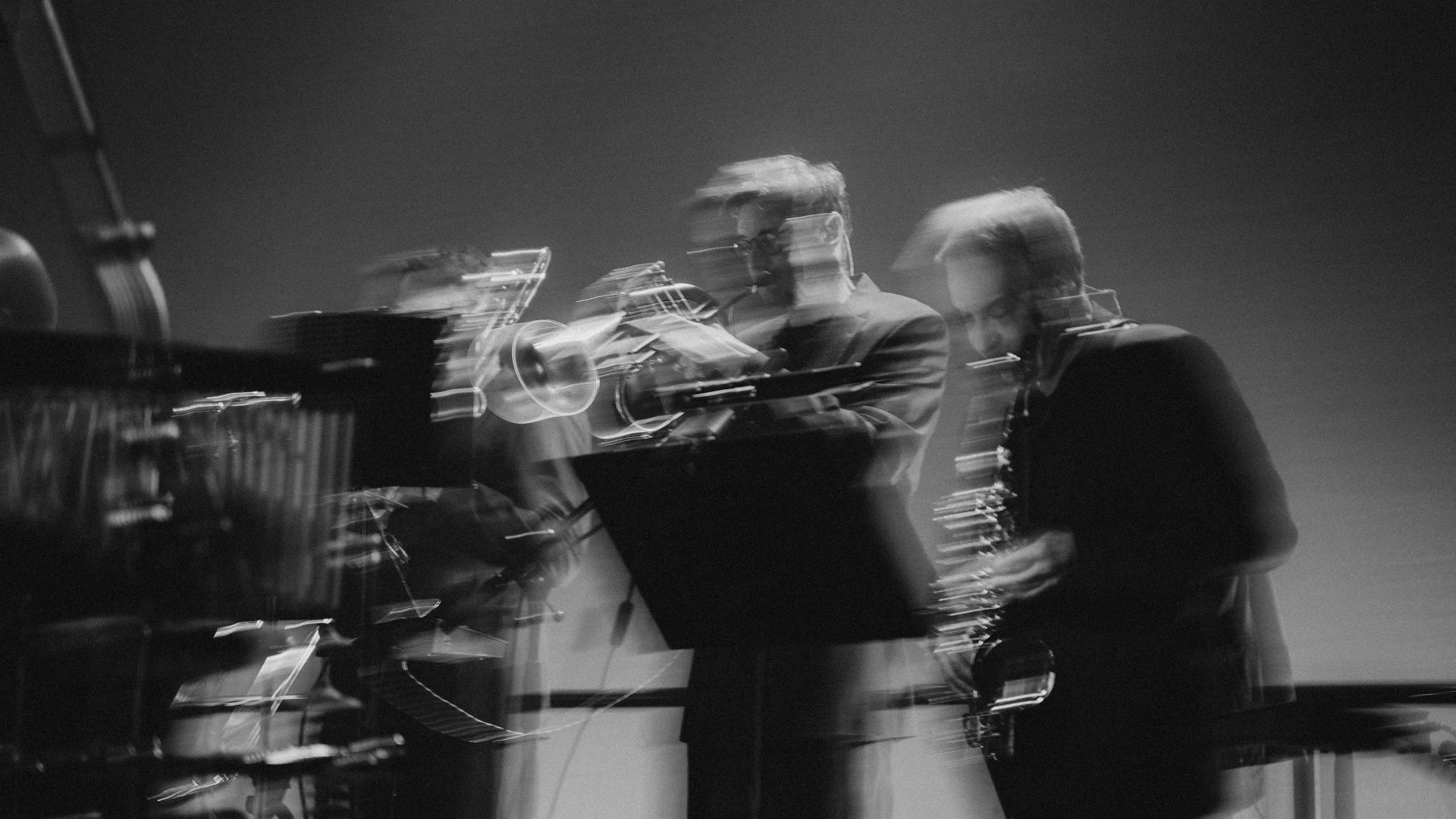 A picture taken by Marco Eberli, showing a band at the legendary Theater Uri.
