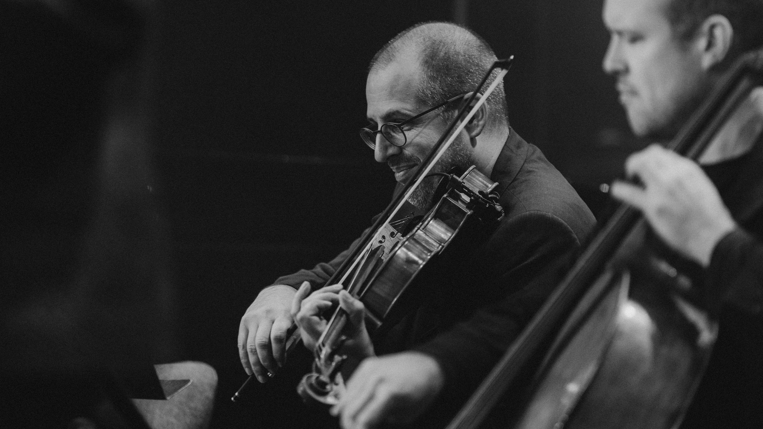 A picture taken by Marco Eberli, showing a band at the legendary Theater Uri.