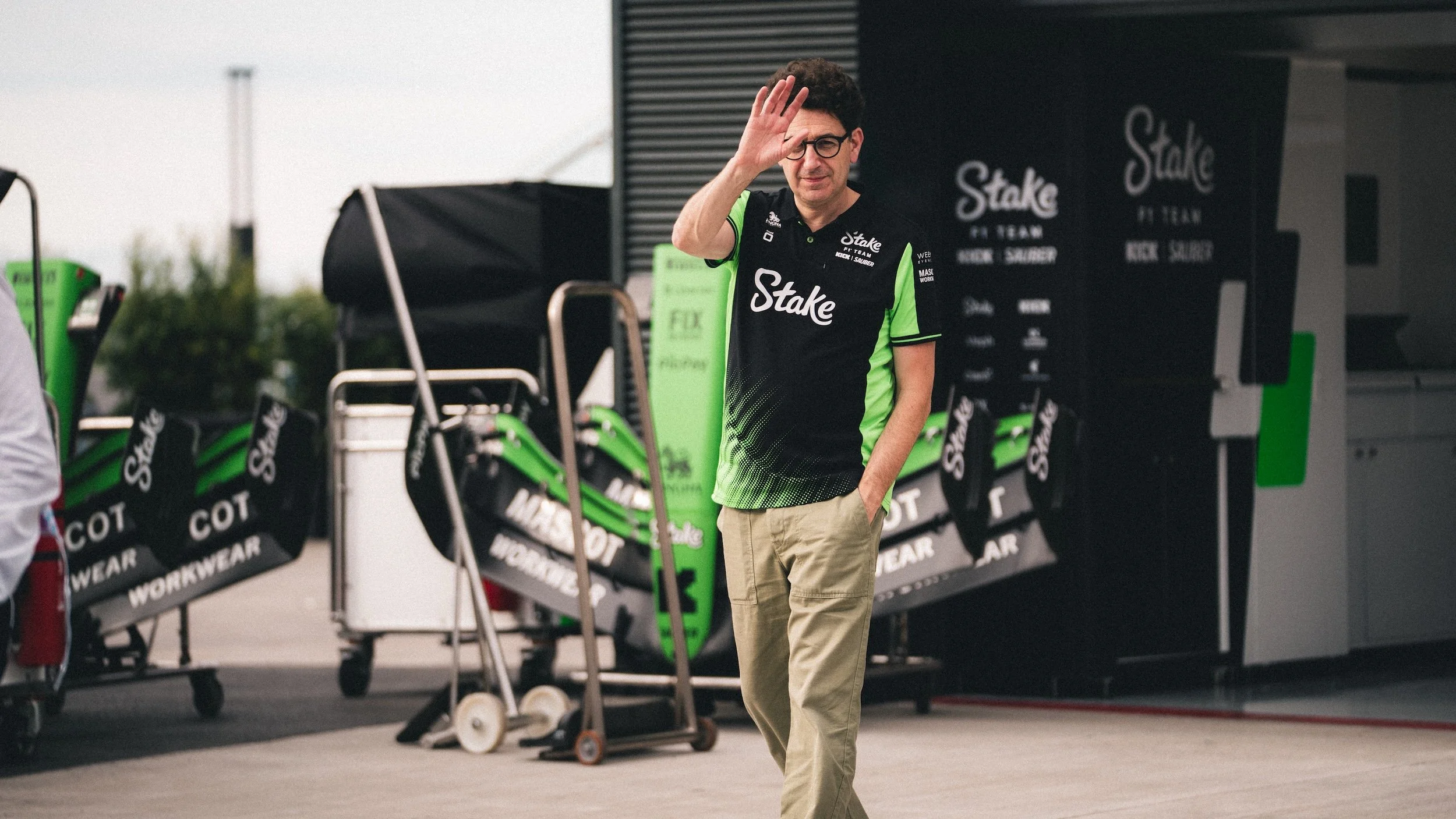 Mattia Binotto, Stake F1 Team Kick Sauber at the F1 Hungarian GP 2025 Foto Marco Eberli