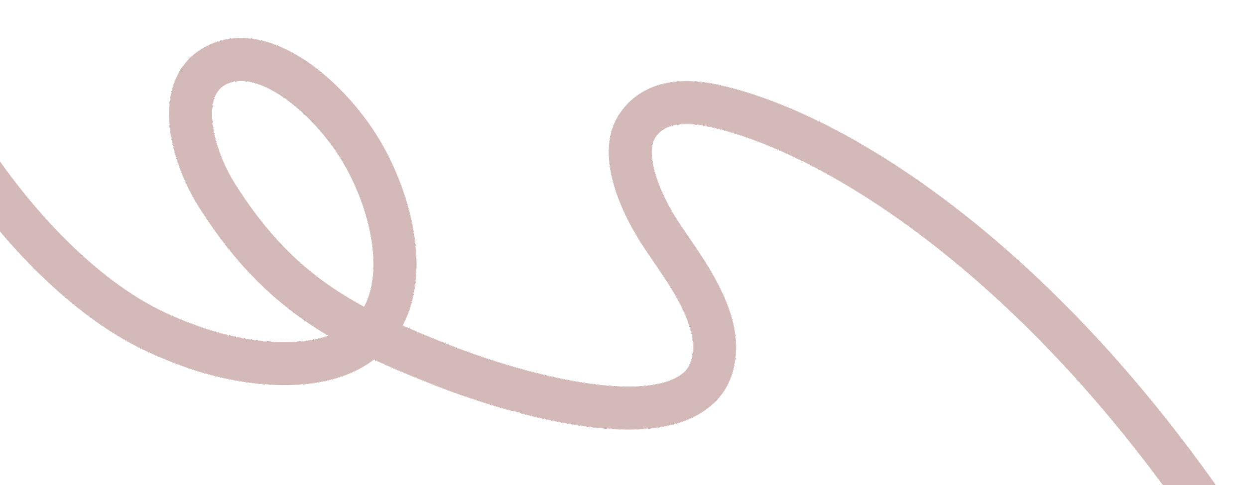 Close-up of a pinkish-beige rubber band against a black background.