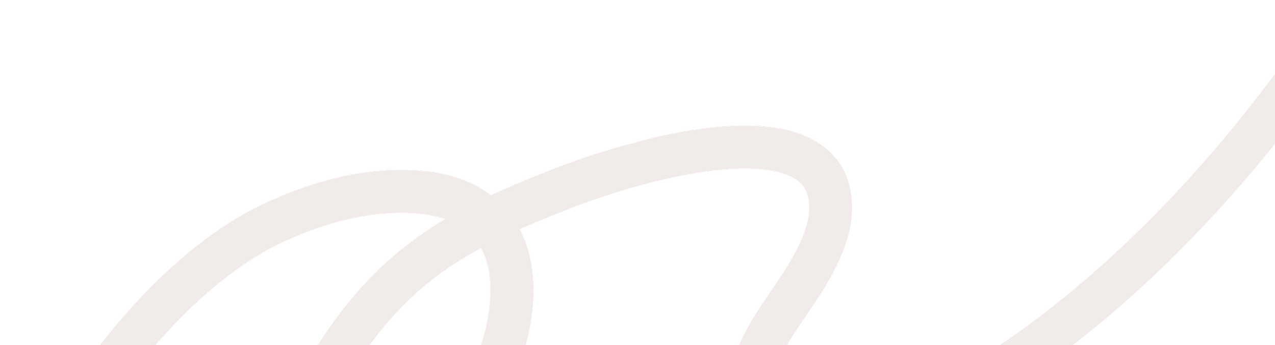 Close-up of a minimalist, abstract design with black background and cream-colored curved lines.