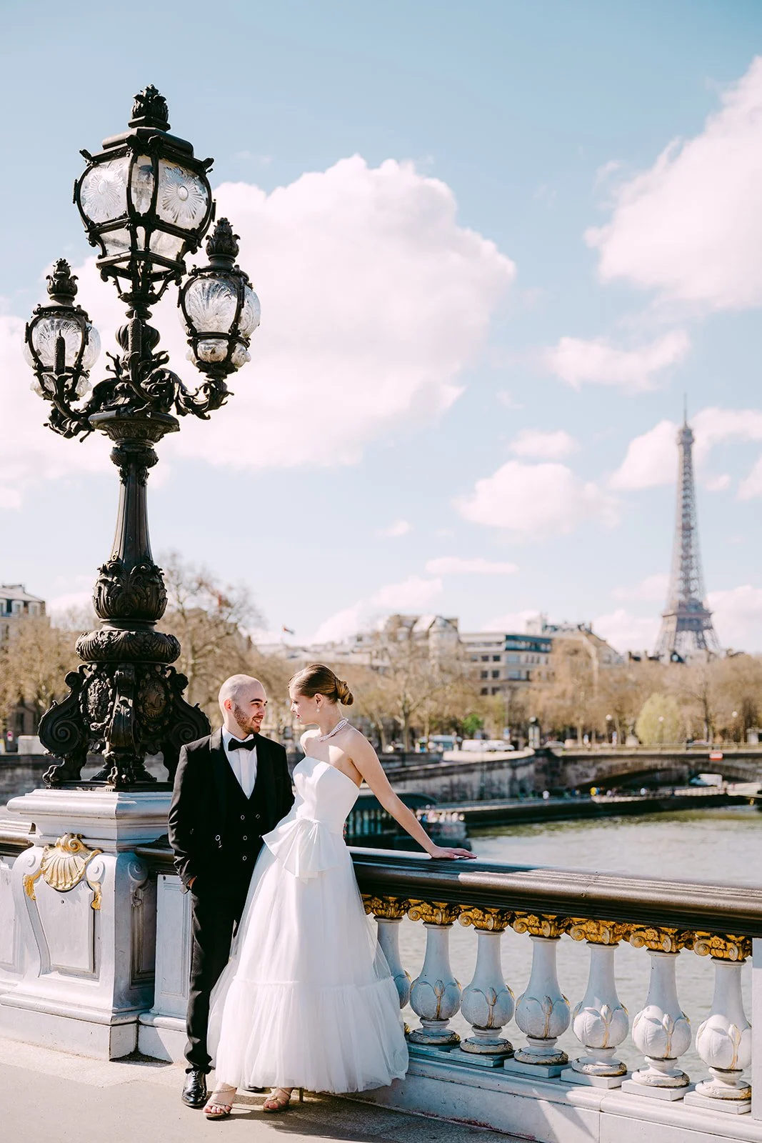 Photo de couple - tour Eiffel 