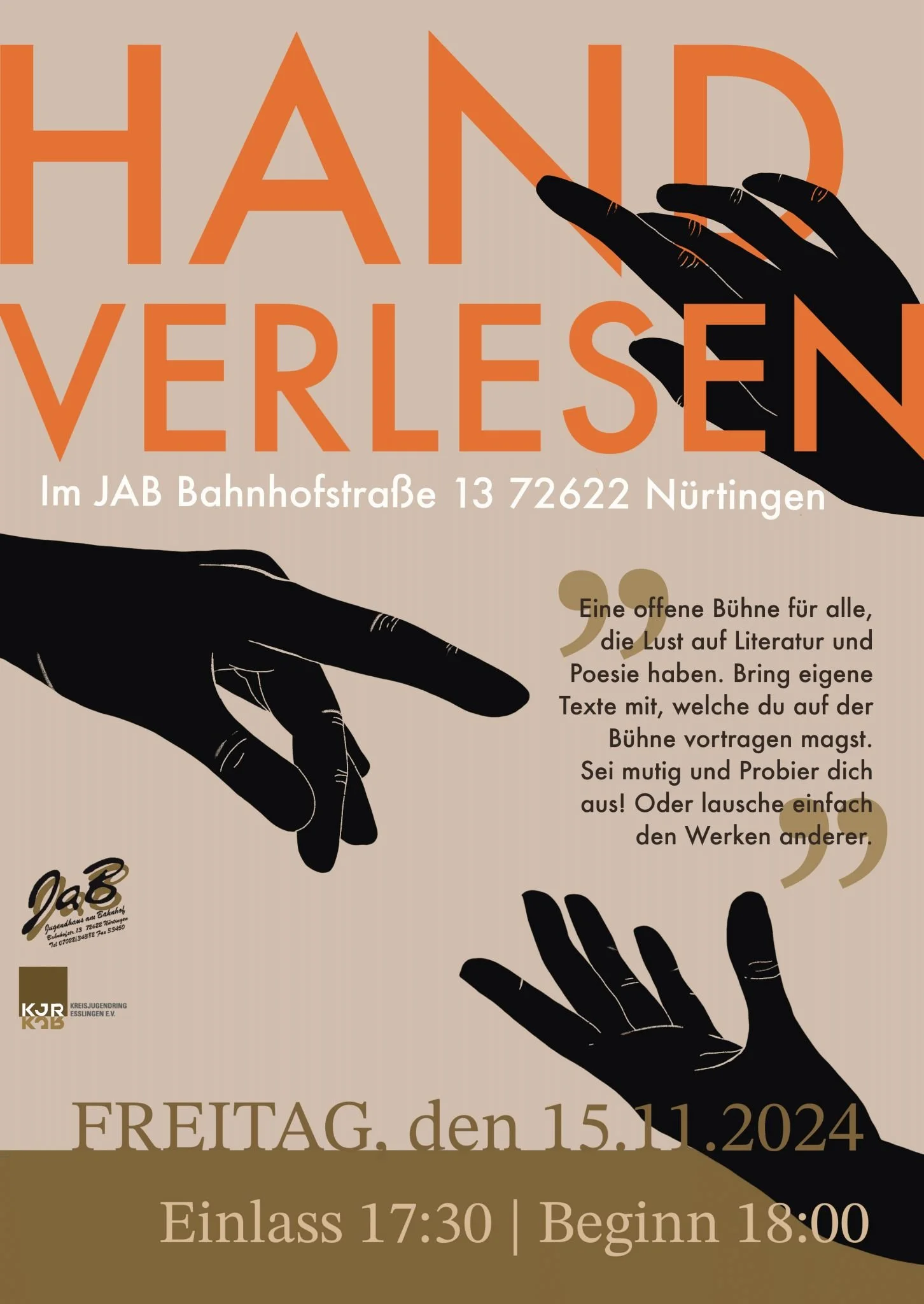 Veranstaltungsplakat