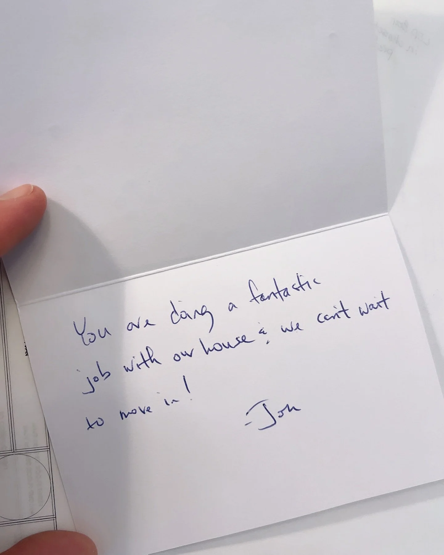The absolute best way to start a new week!  Our clients become like family to us, and receiving a note like this is why we do what we do.  Happy Monday indeed (&amp; thank you, Jon!)🌲
