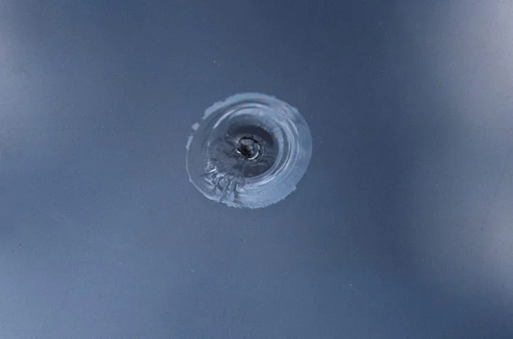 Windshield Chip Repair: Before & After