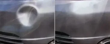 Hail Damage - Before & After 3