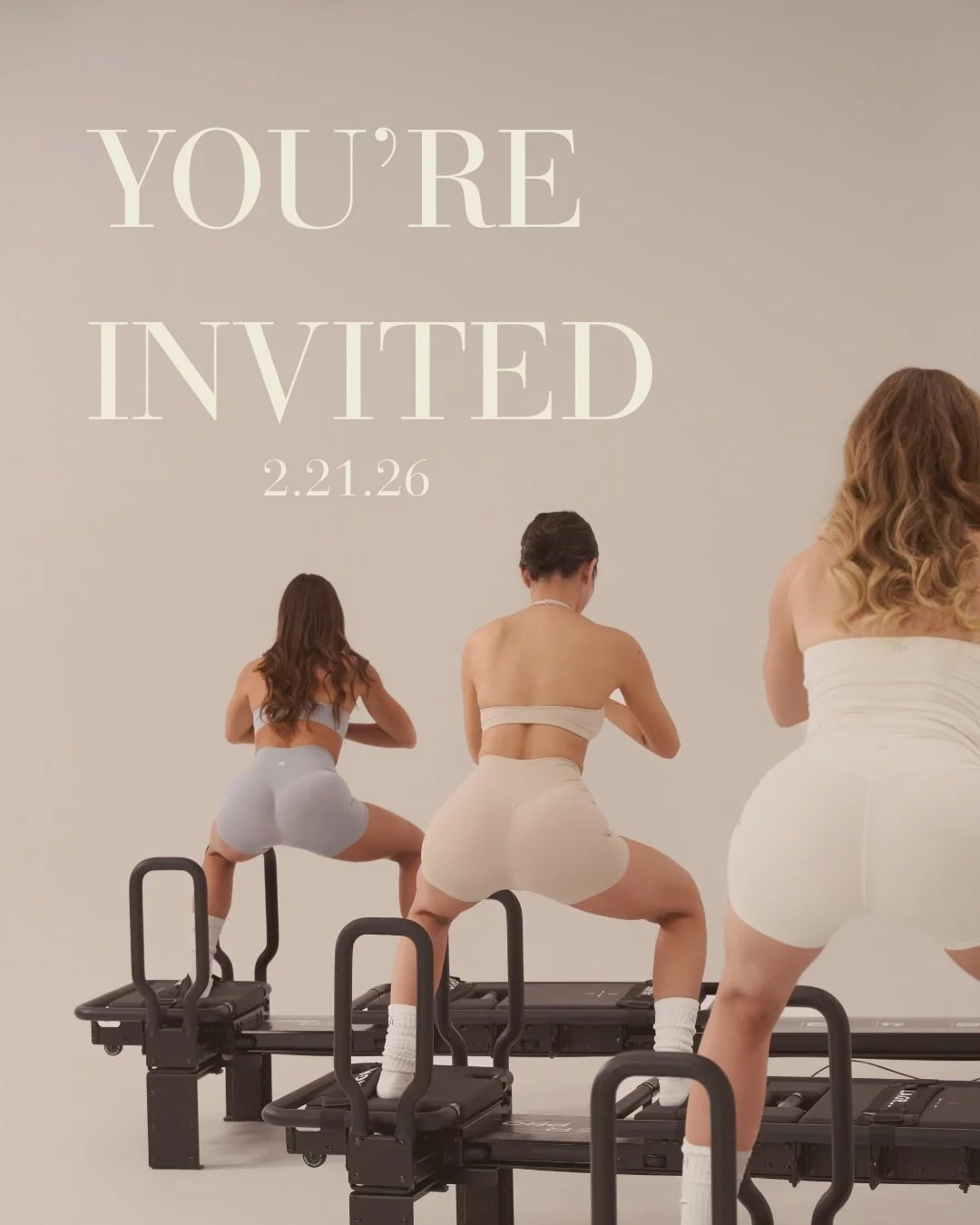 ✨ Exclusive Invite ✨

KAI is popping up with @coolculturejax for a private morning of movement + community 🤍
Experience Lagree, KAI style on our Lagree Micro machines&mdash;low impact, high intensity, all burn.

📍 Chipshot
📅 Feb 21
⏰ 9:30&ndash;12