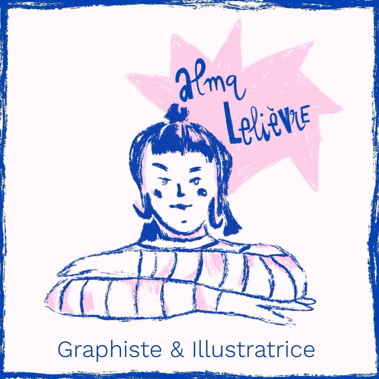 ✷ Enchant&eacute;e, je m&rsquo;appelle Alma ✷ 

Apr&egrave;s des &eacute;tudes de design &amp; conception graphique, j&rsquo;ai cr&eacute;&eacute; le Studio &Eacute;pingle pour accompagner entreprises et particuliers dans leurs projets, &agrave; trav