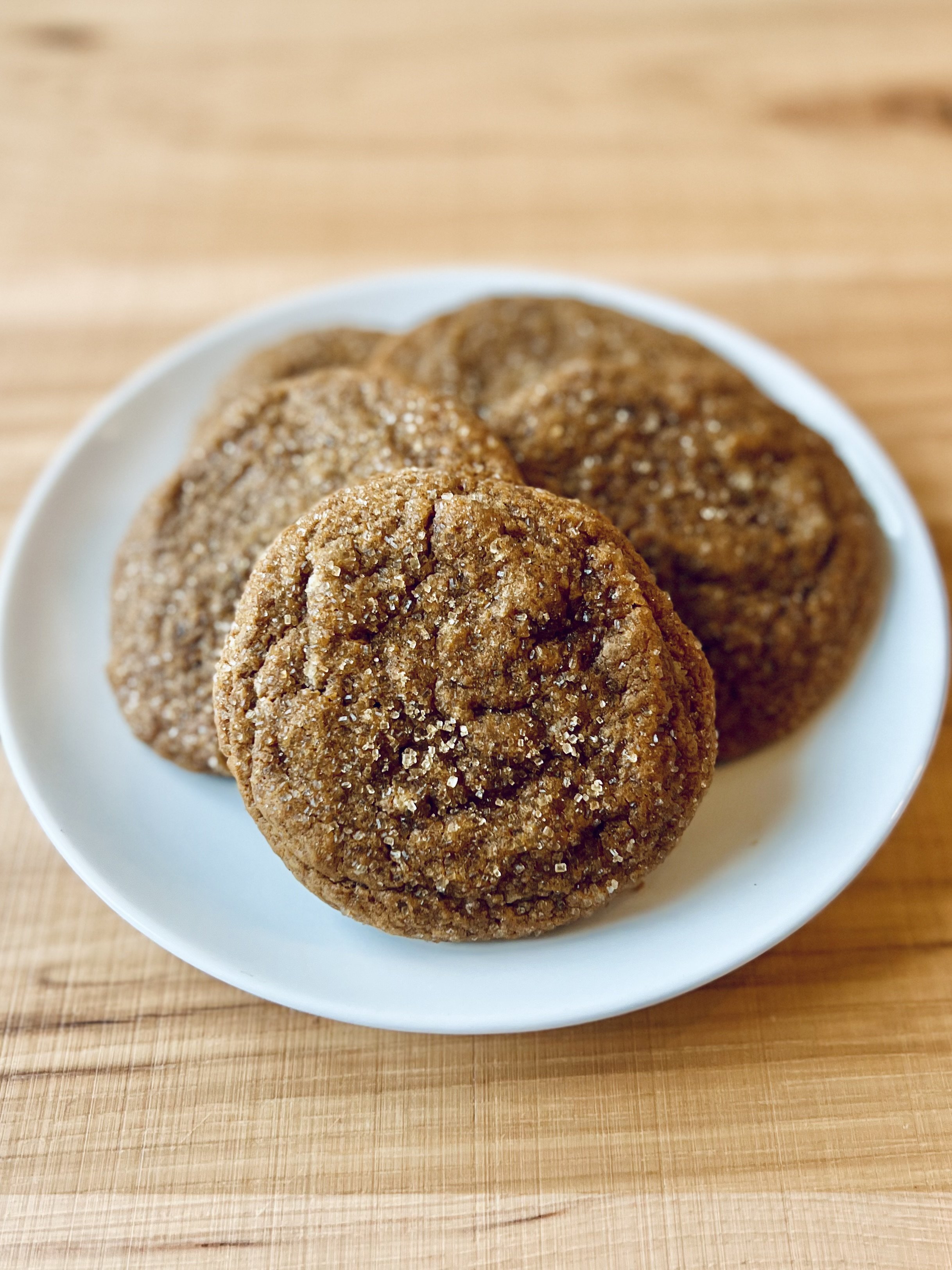 Molasses Spice Cookies (6ct) - Holiday Edition