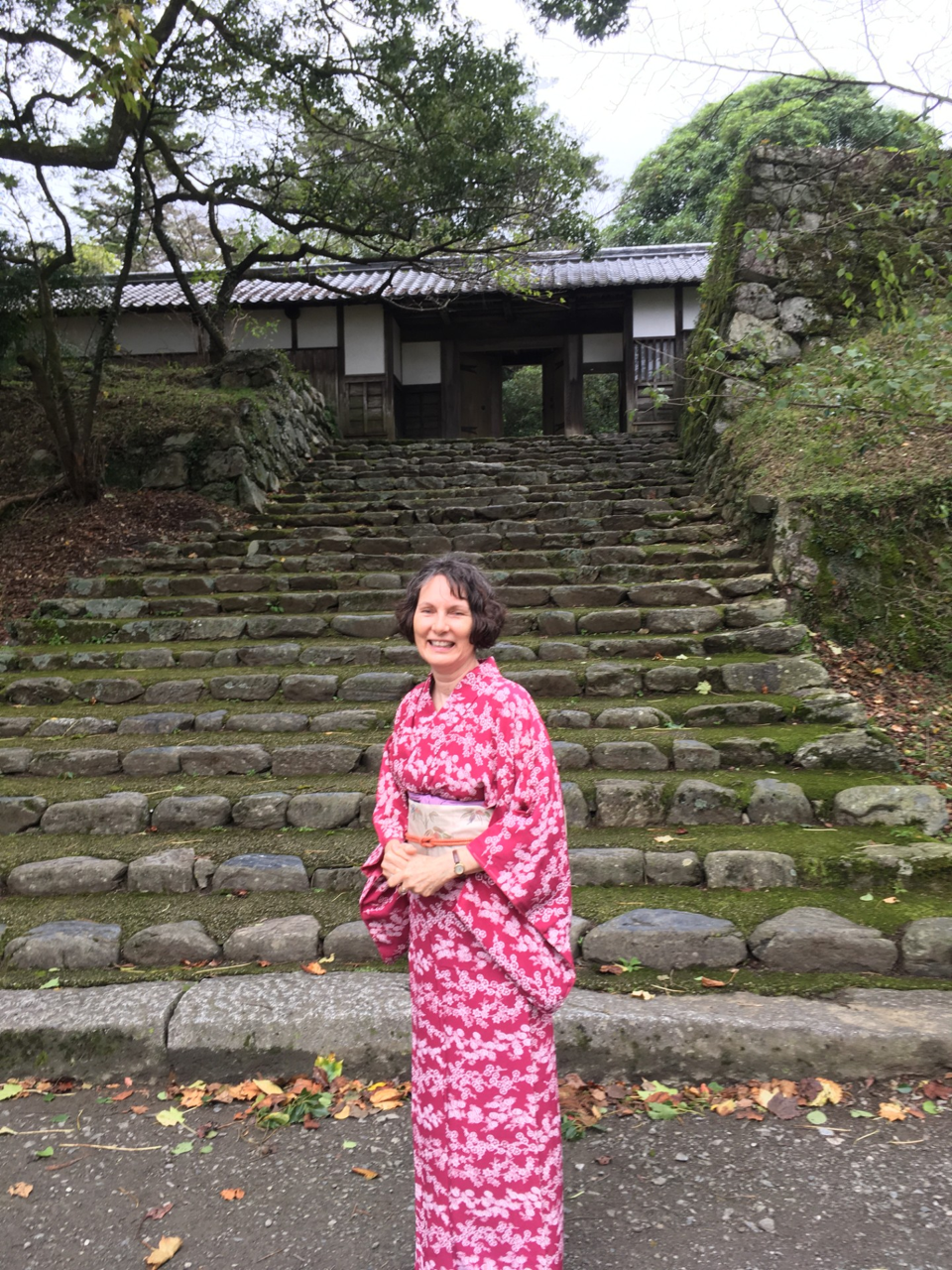 Joan Osborn in Japan - feature image for Vistas Newsletter - ENHN Volunteer Spotlight