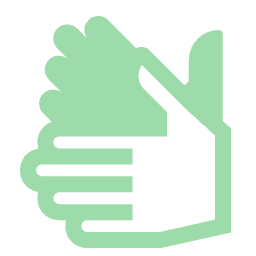 Clapping hands icon