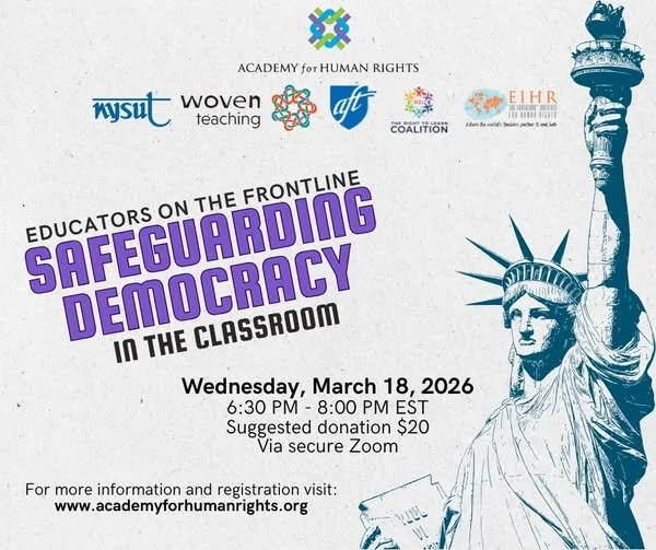 Educators on the Frontline: Safeguarding Democracy in the Classroom - 2026