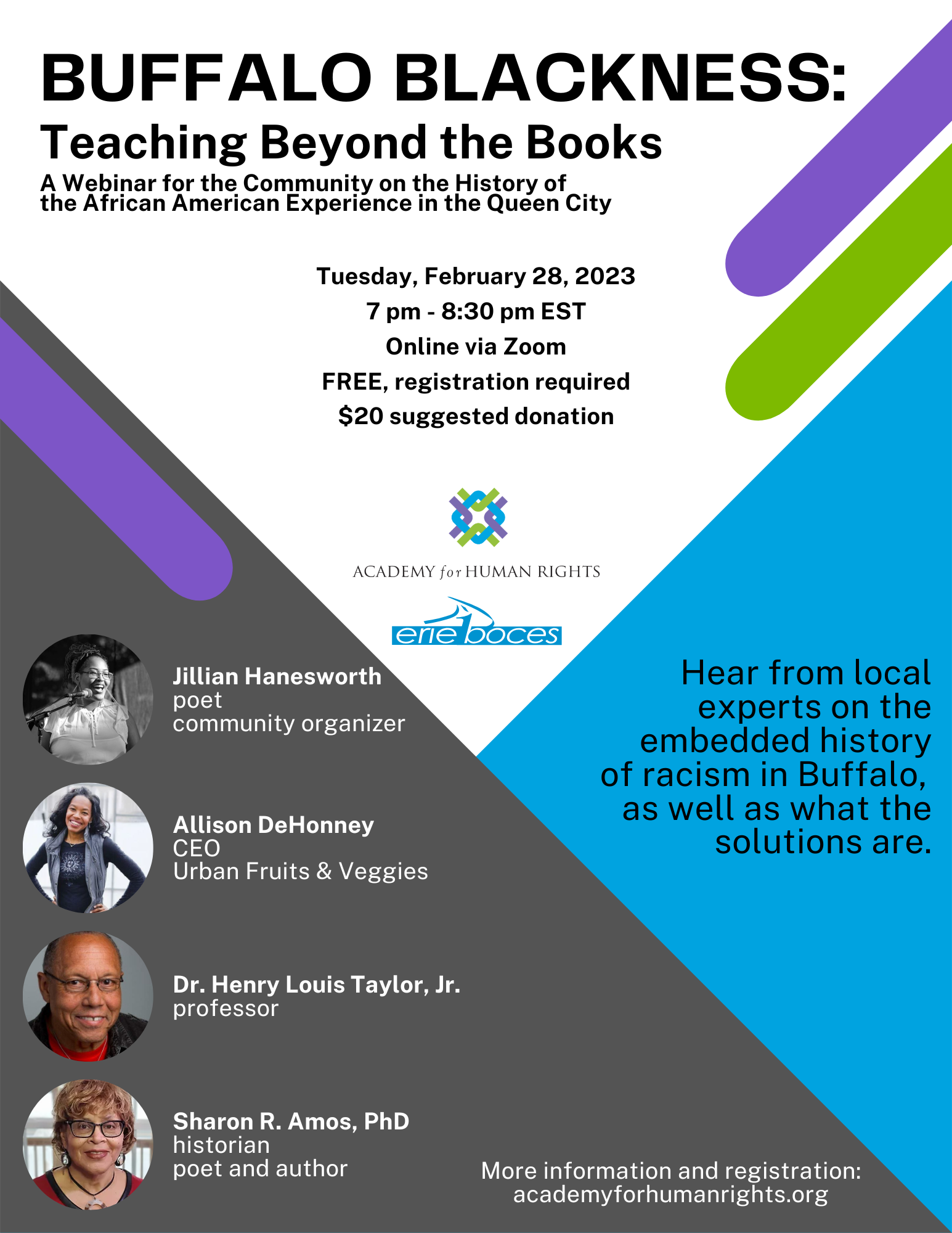 Buffalo Blackness: Teaching Beyond the Books - 2023