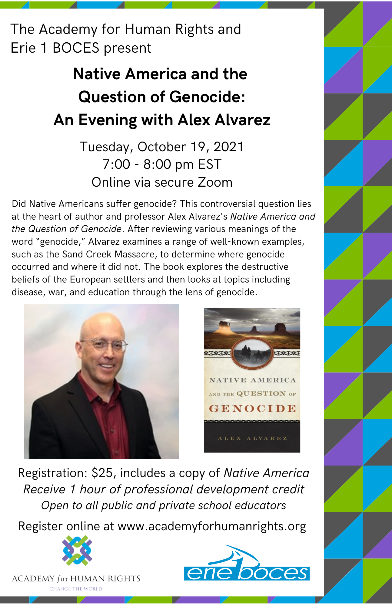 Native America and the Question of Genocide: an Evening with Alex Alvarez - 2021