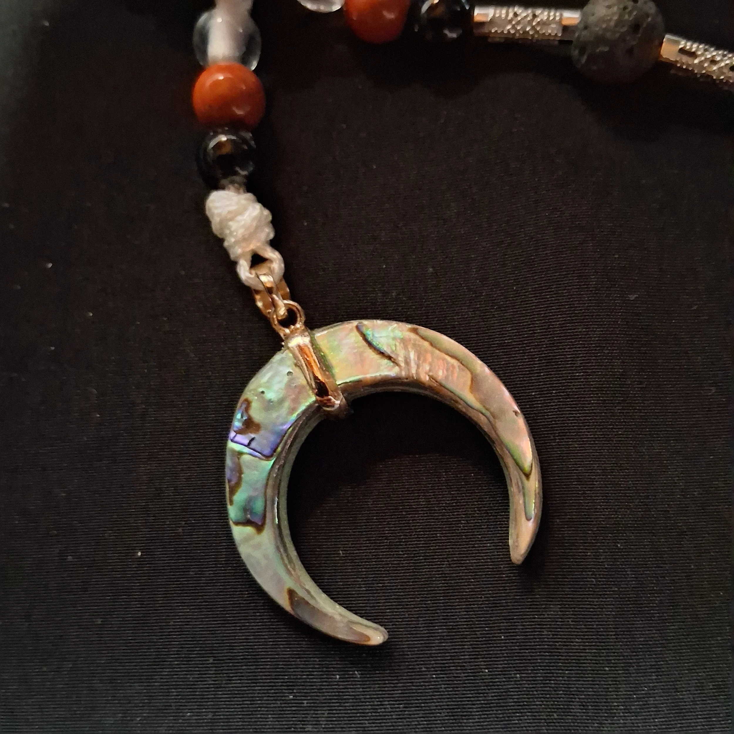 Triple Goddess Lunar Prayer Beads