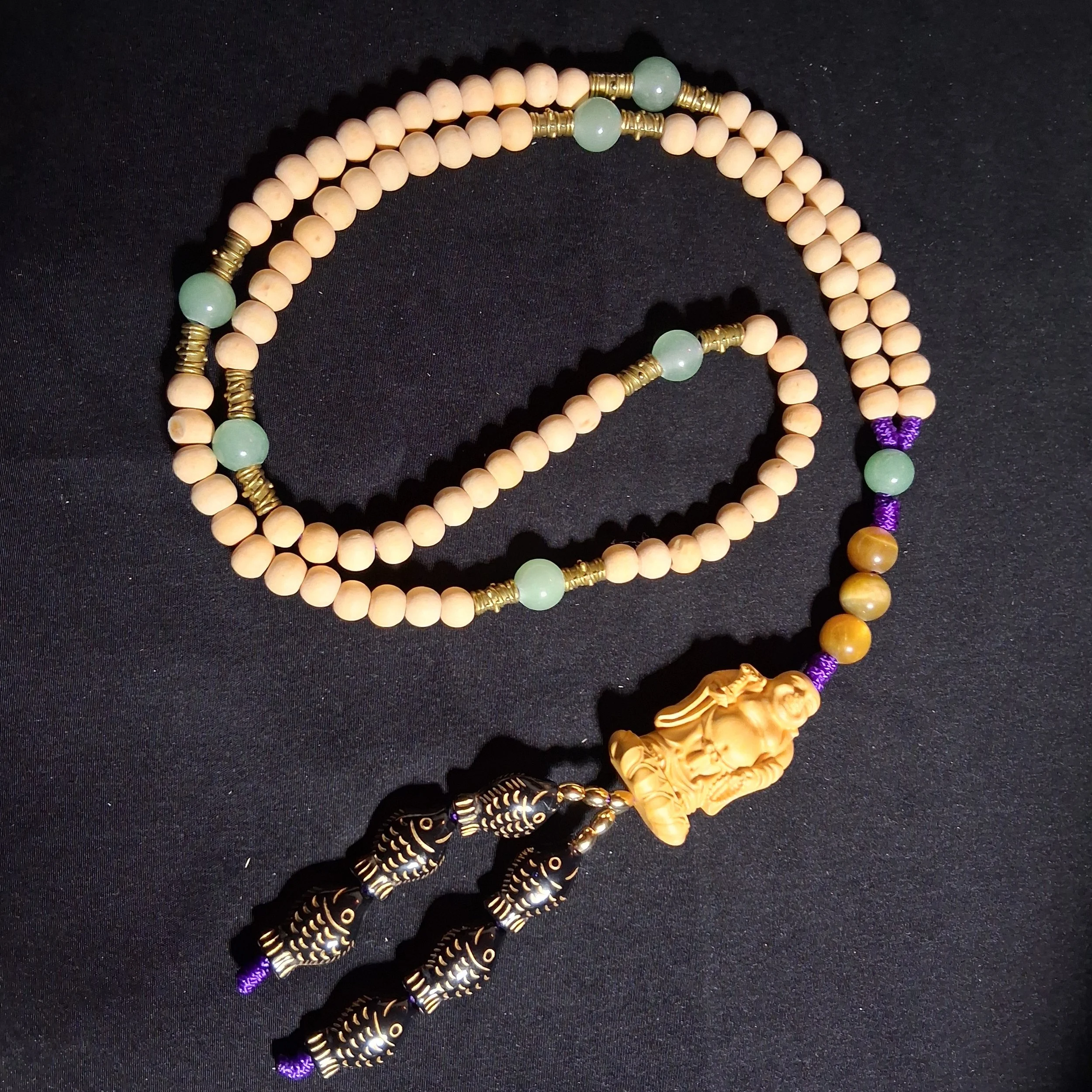Standing Buddha Prosperity Prayer Beads