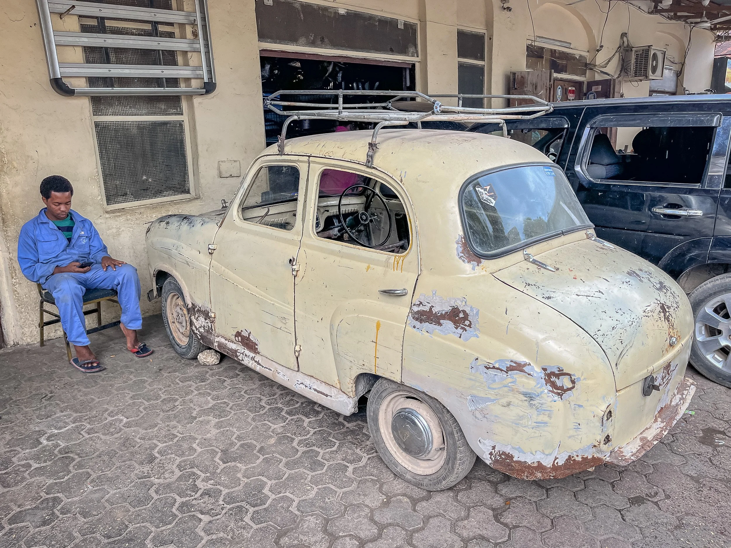 Street scene in Stone Town, Zanzibar