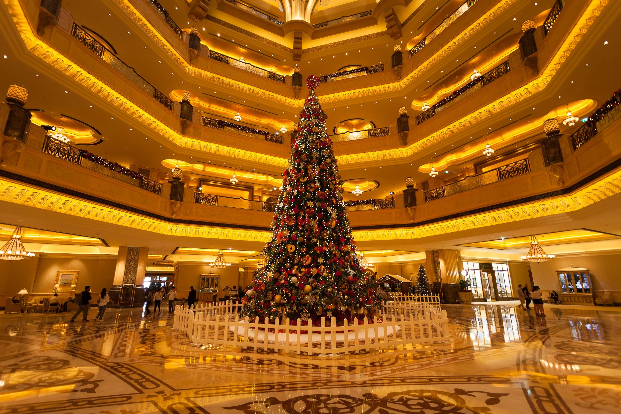 Inside Emirates Palace in Abu Dhabi, where everyday moments unfold against a backdrop of remarkable luxury and grandeur.