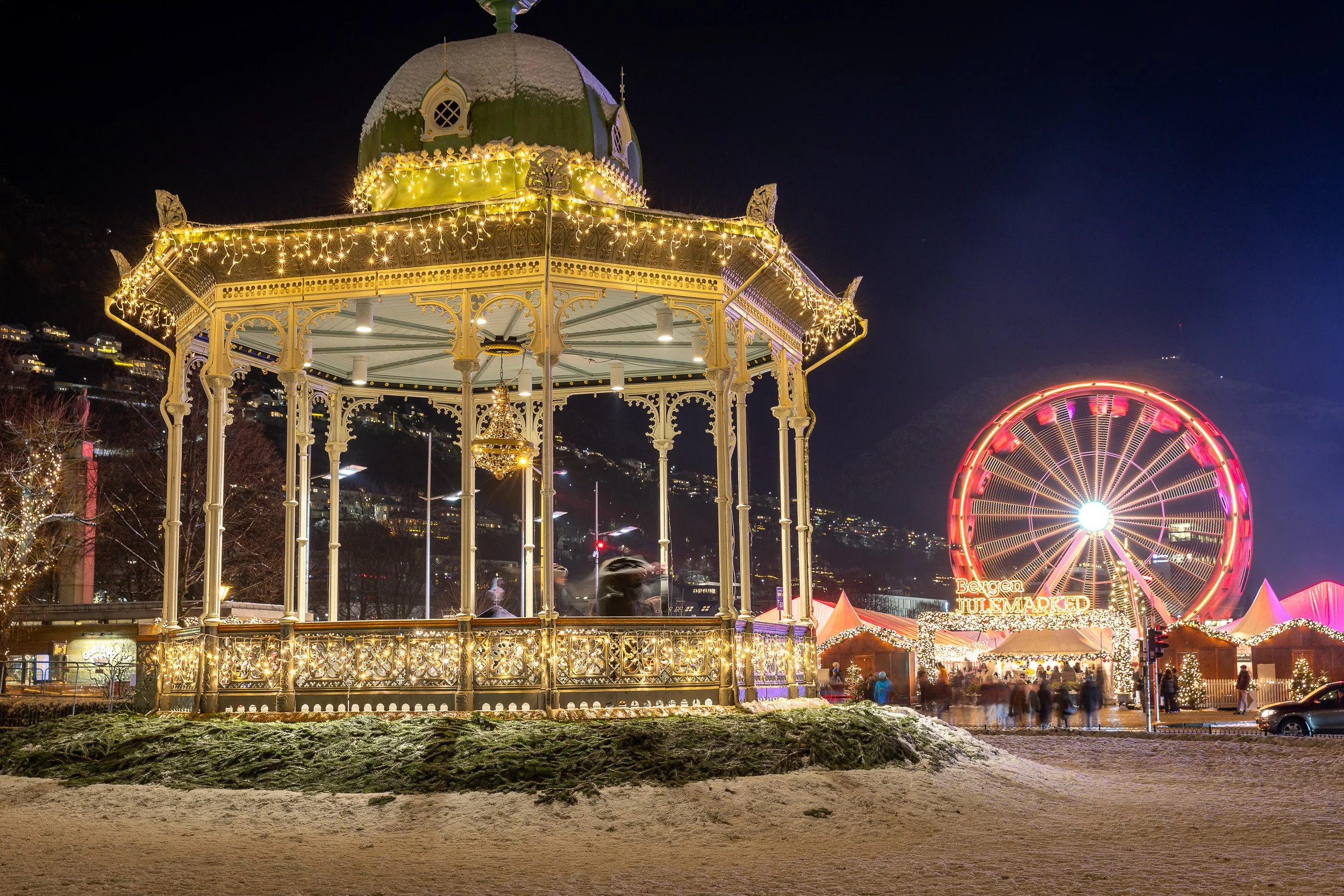 Music Pavilion, Bergen—Victorian bandstand in Byparken city park