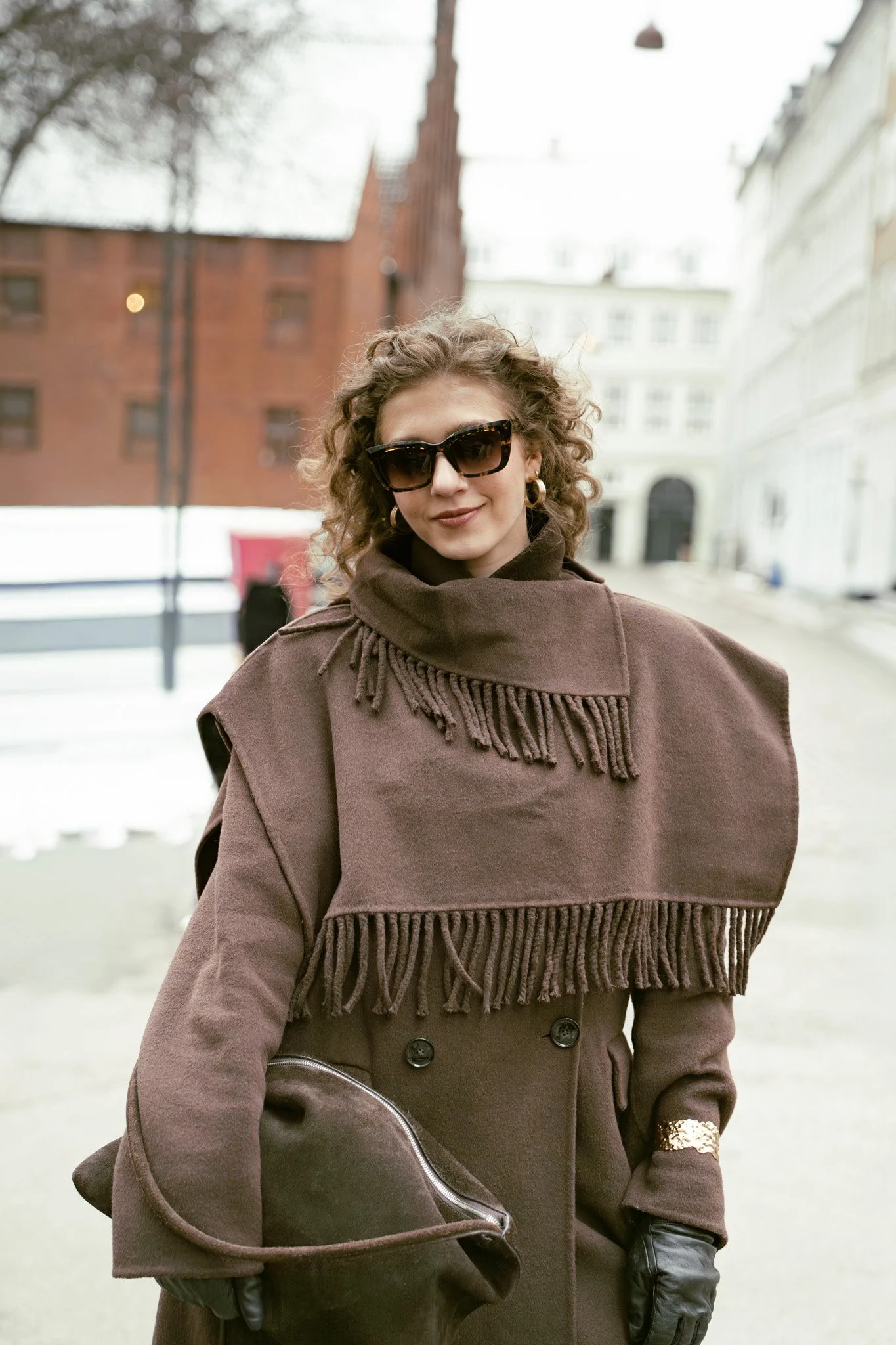 Luise Albrecht von The Neutral Blazer, Streetstyle bei der Copenhagen Fashion Week 2026.