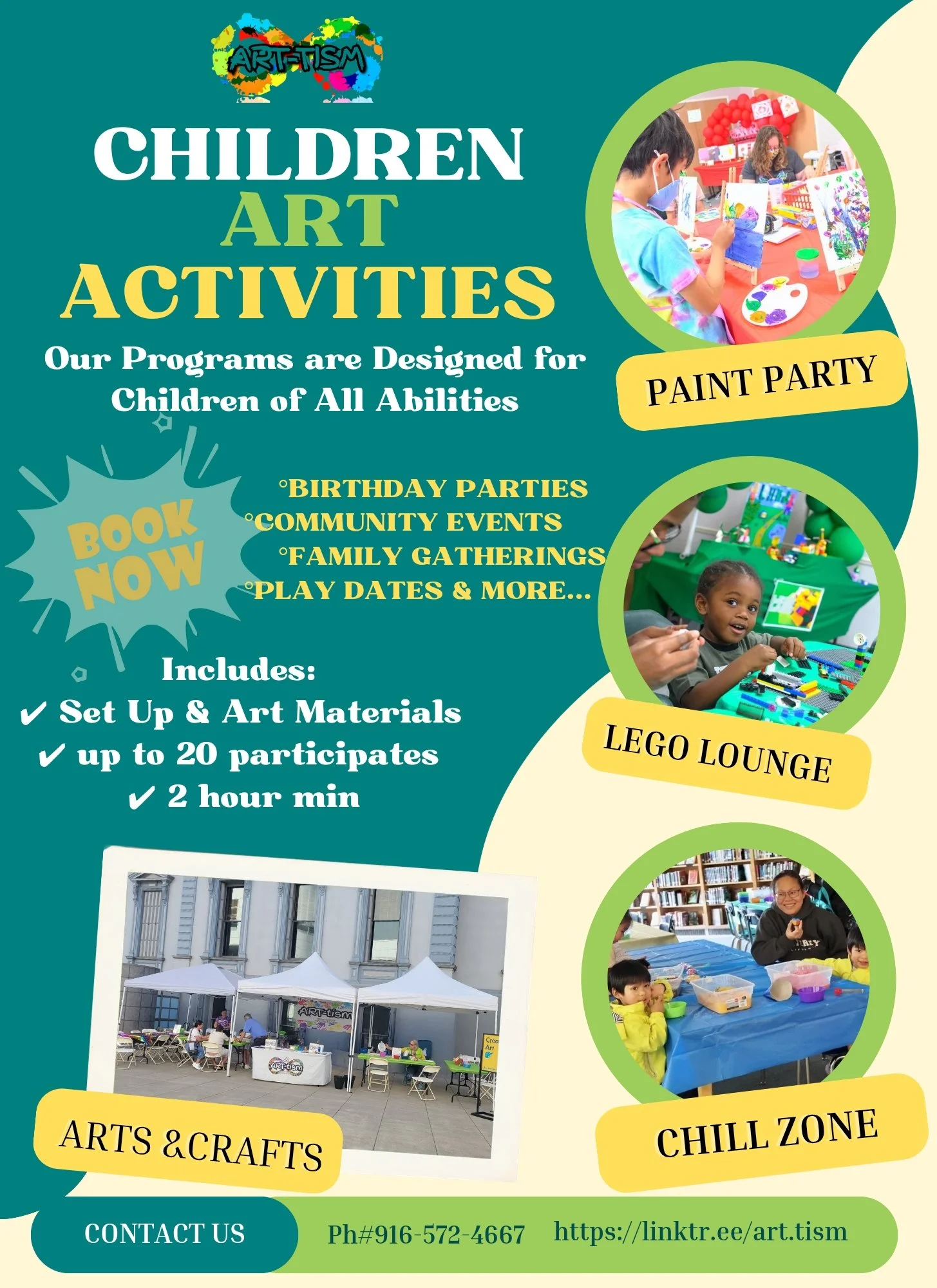 Children Activities flyer