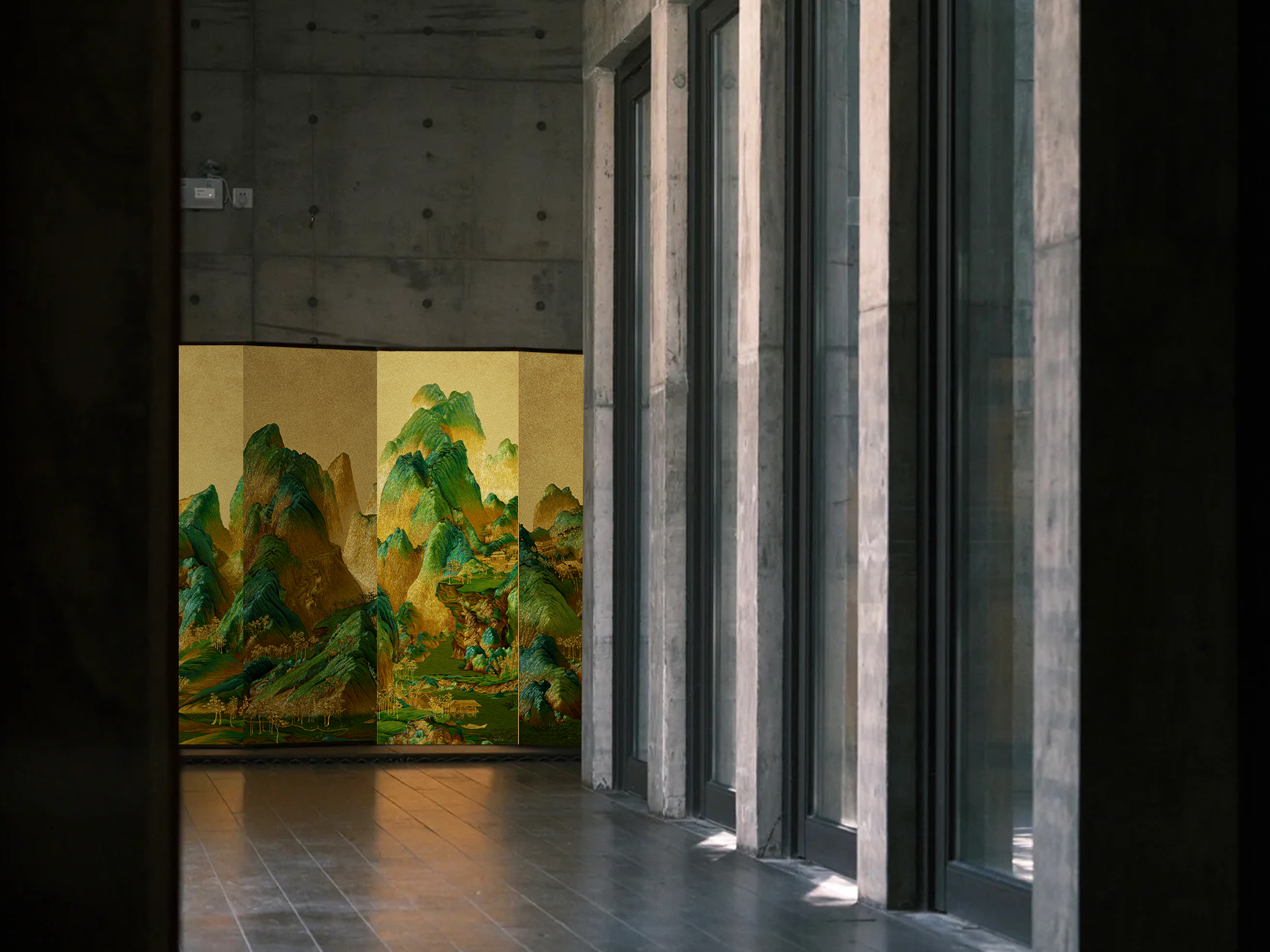 Eternal Emerald Folding Screen.png