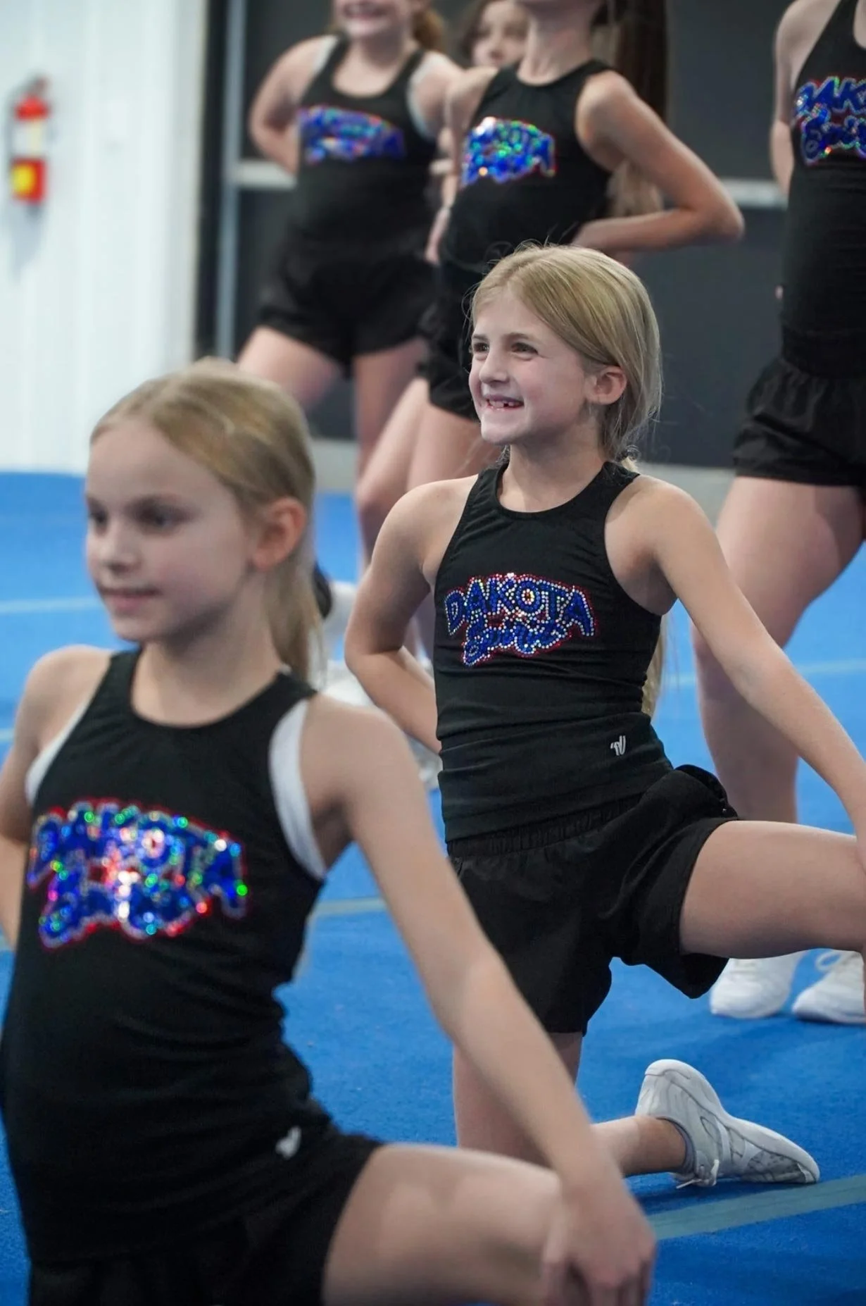 Dakota Spirit athletes participating in training camp.