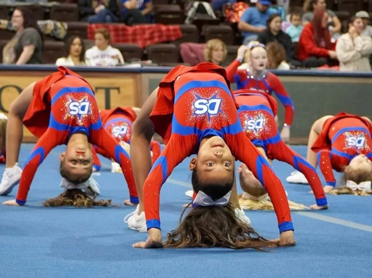 Dakota Spirit Athletes performing at a competition.
