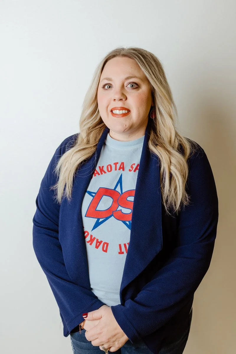 Photo of Dakota Spirit Booster Club Board Member Bethlee Burke.