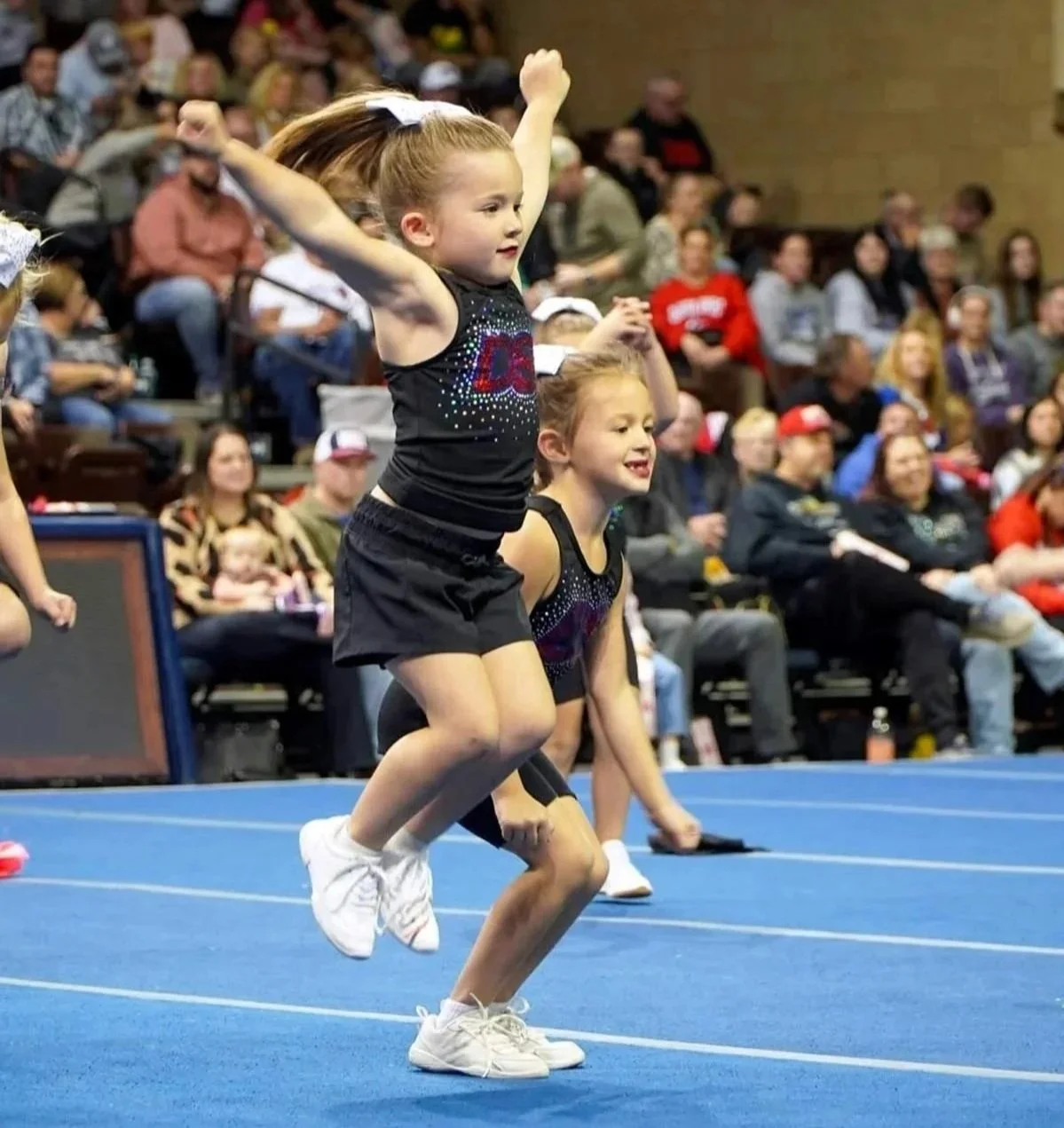 Dakota Spirit Half-Season athletes performing at a competition.