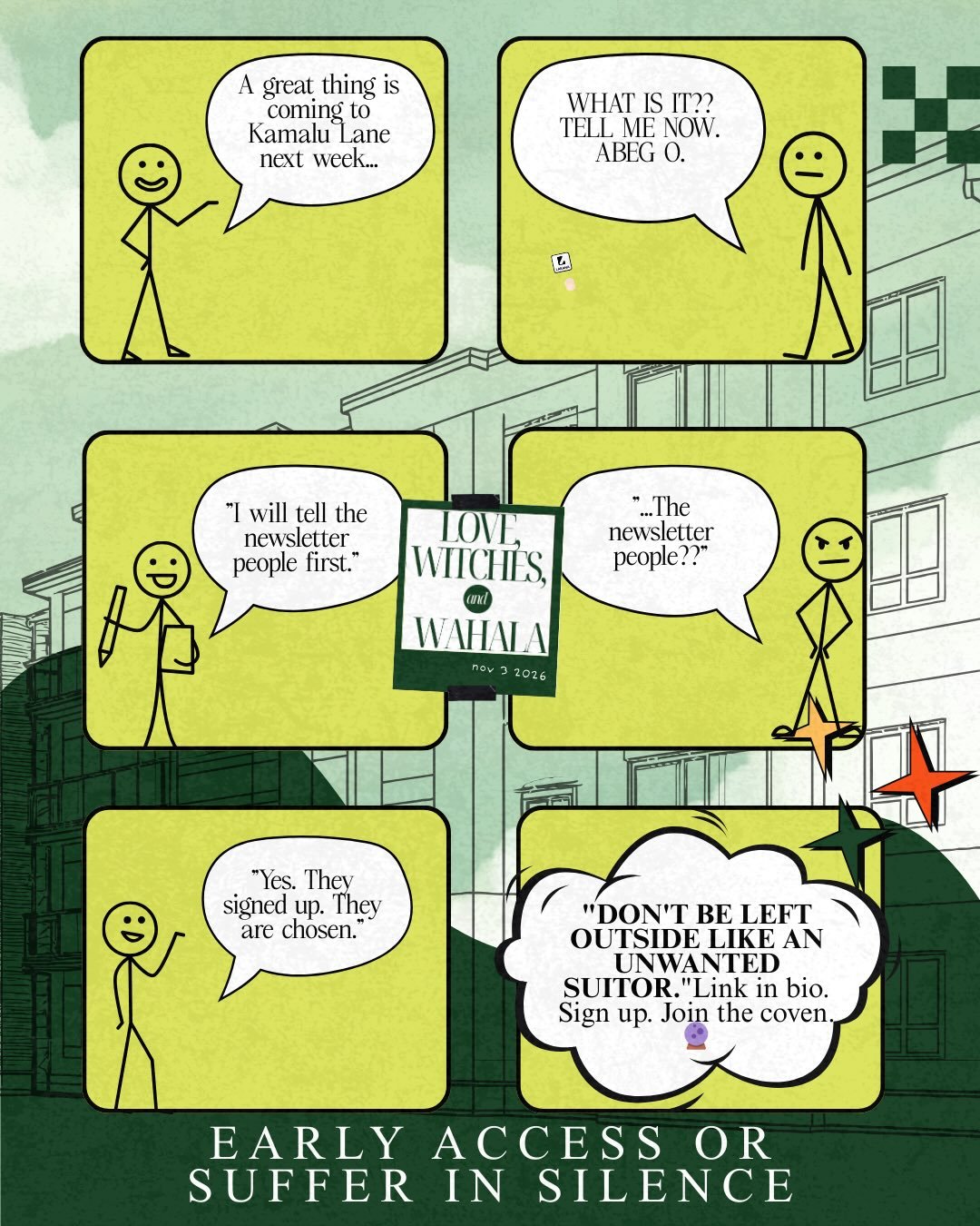 Next week I&rsquo;m dropping something and my newsletter people are getting the tea first. If you&rsquo;re not subscribed... I genuinely cannot help you at this time. 😏🤭

Link in bio. 

The coven awaits. 🔮💜
#lovewitchesandwahala #christinecowanau