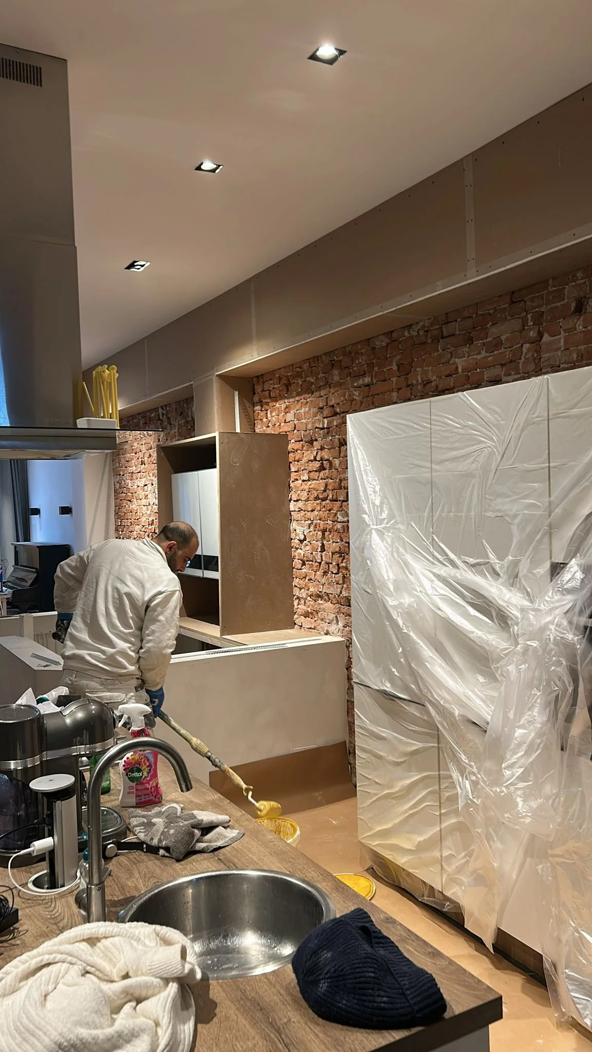 Stuc- en schilderwerk