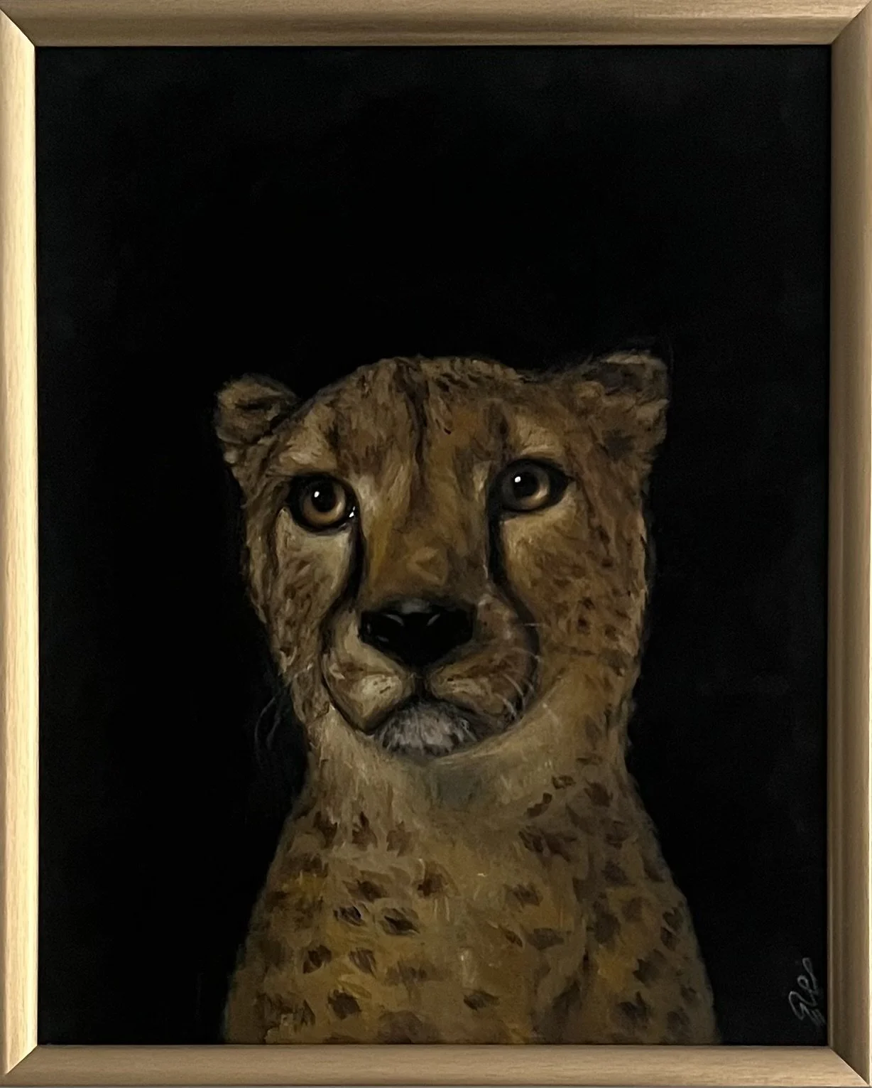 Tiger-Oil on canvas-40*50cm-800sr