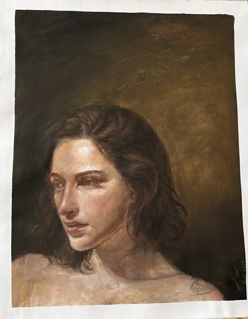 Oil on canvas-40*50cm-700sr