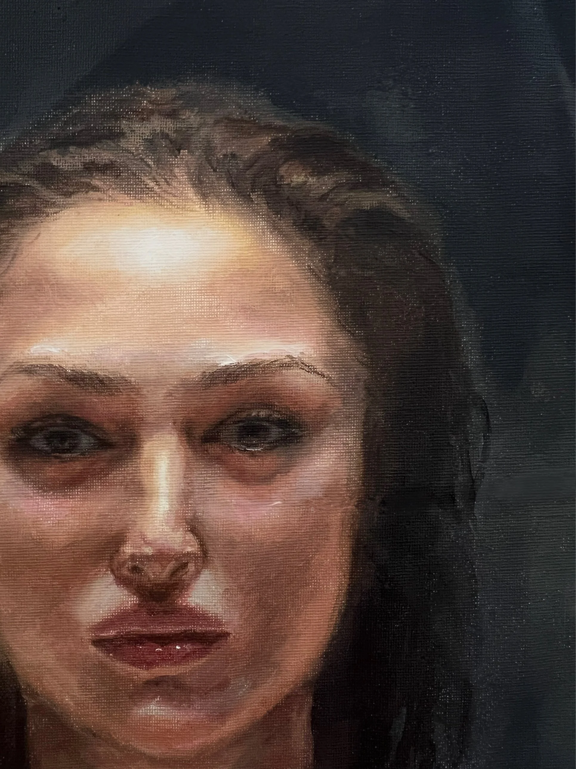 Wet girl- Oil on canvas 30*40cm- sold