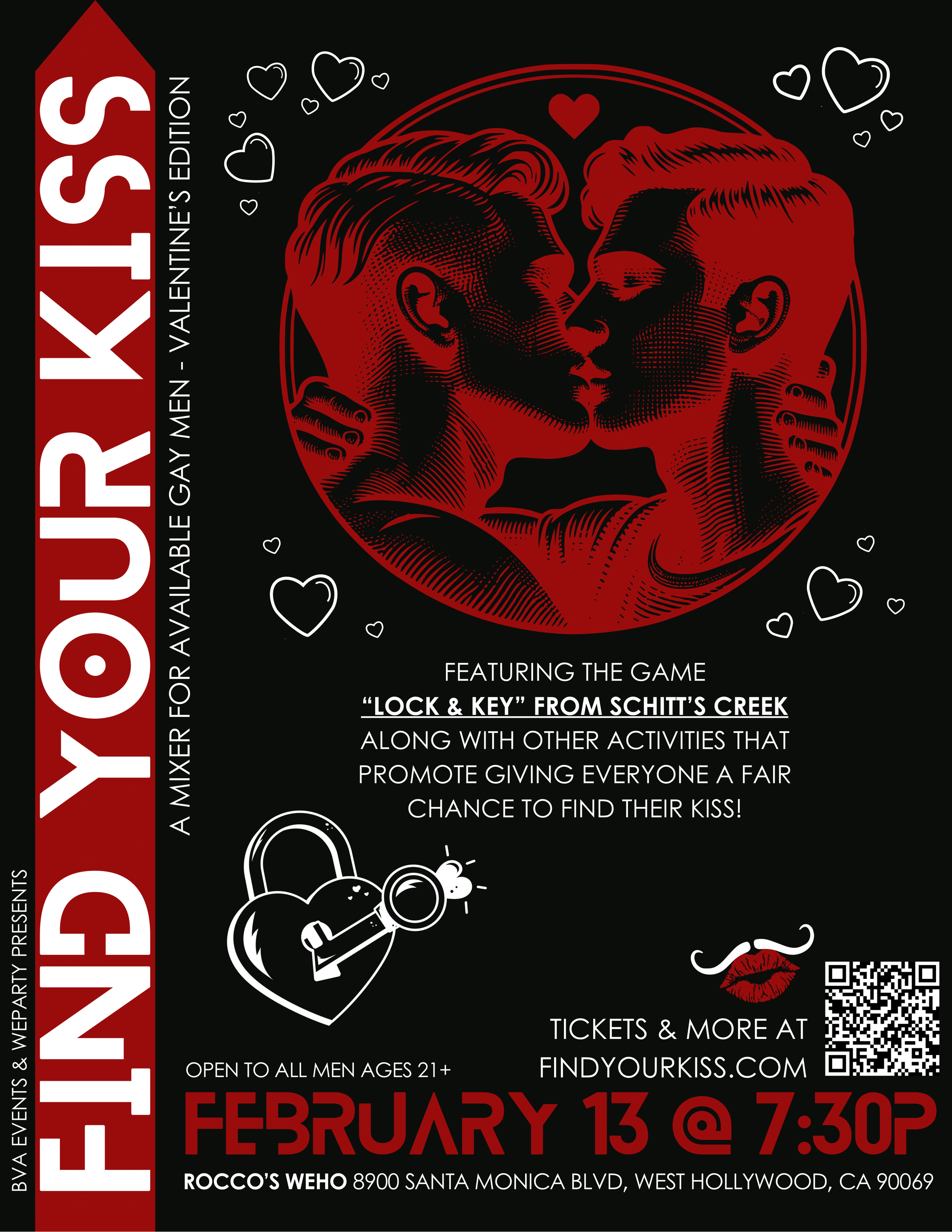 FIND YOUR KISS - “Valentine’s edition”