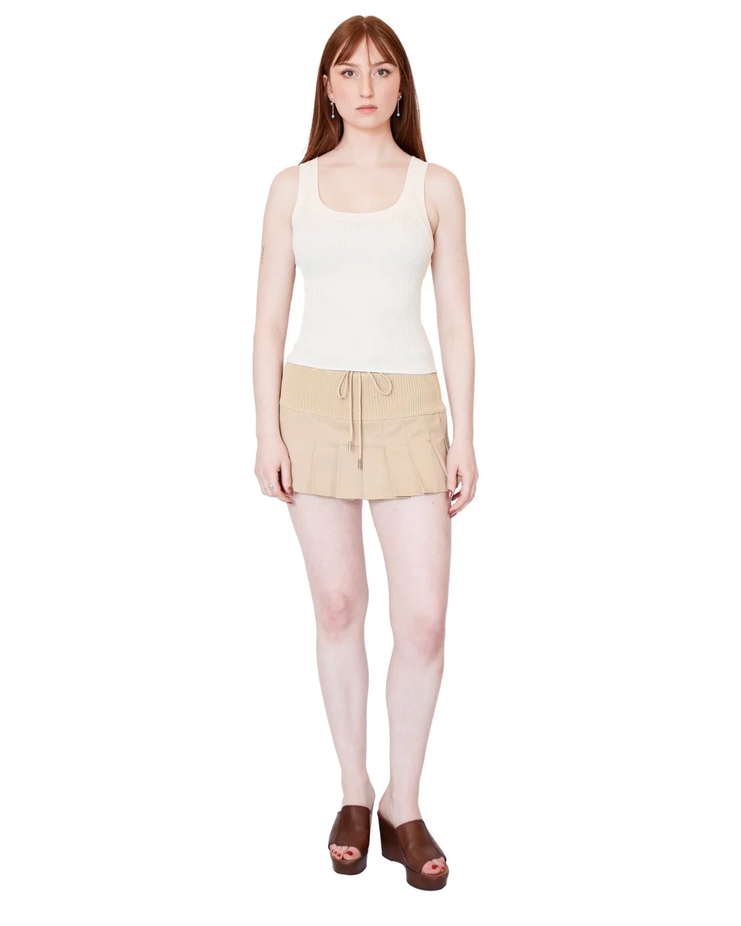 reversible knit tank