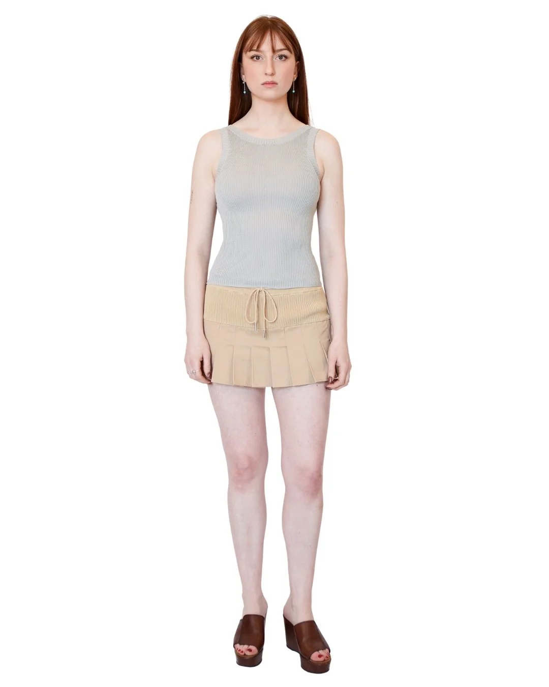 reversible knit tank