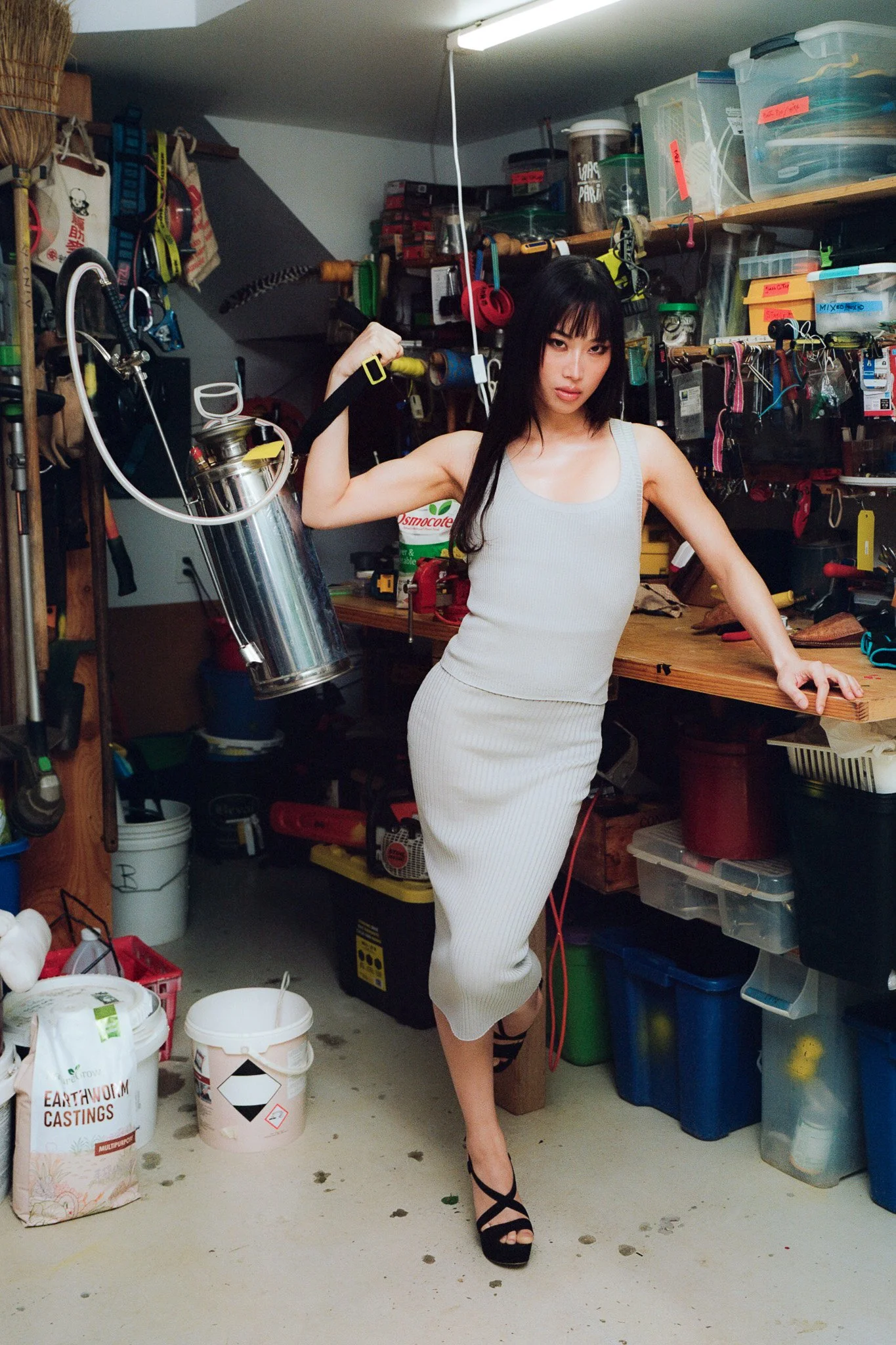 reversible tank + cami dress