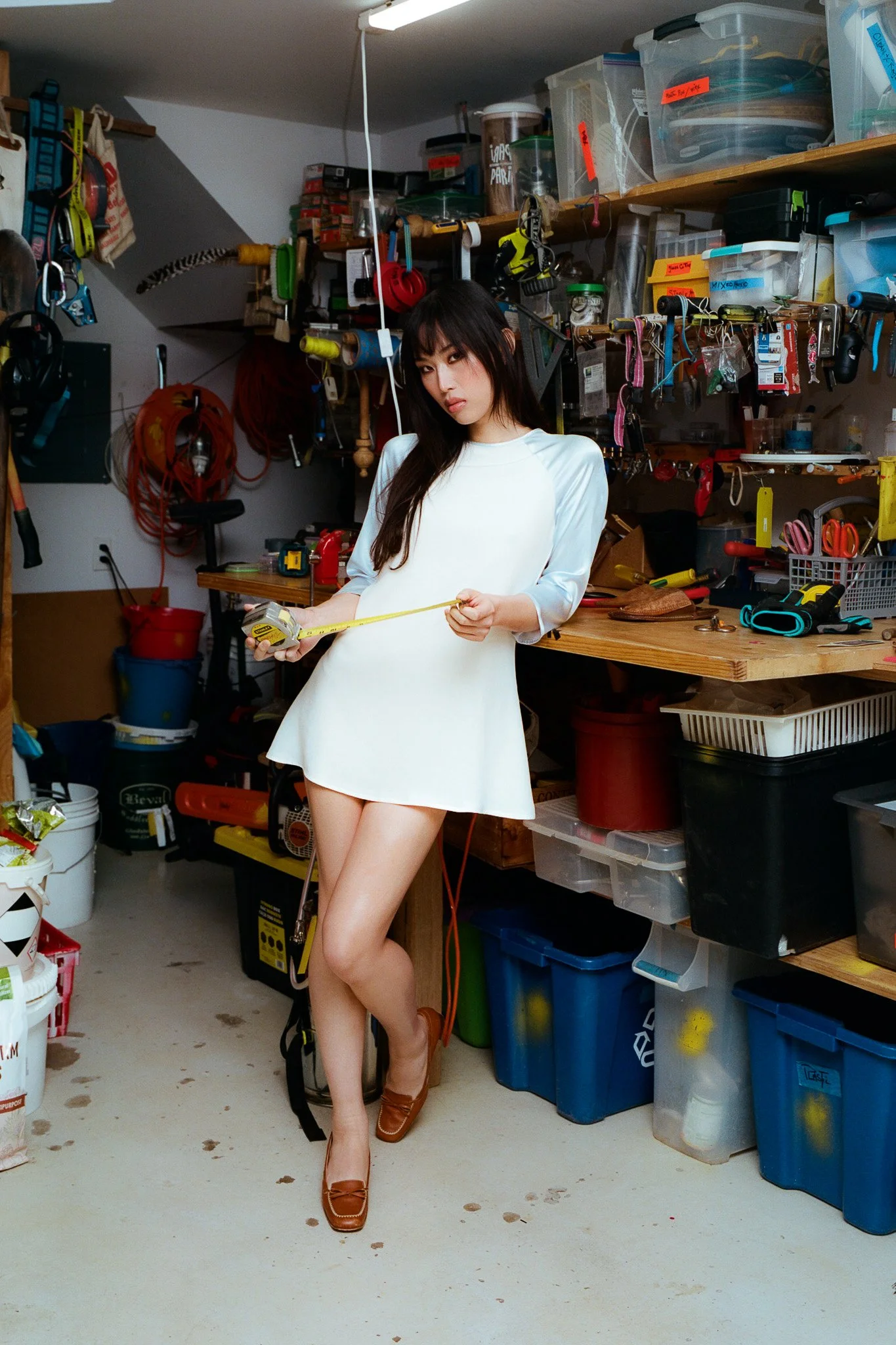 baseball tee dress in icebreg