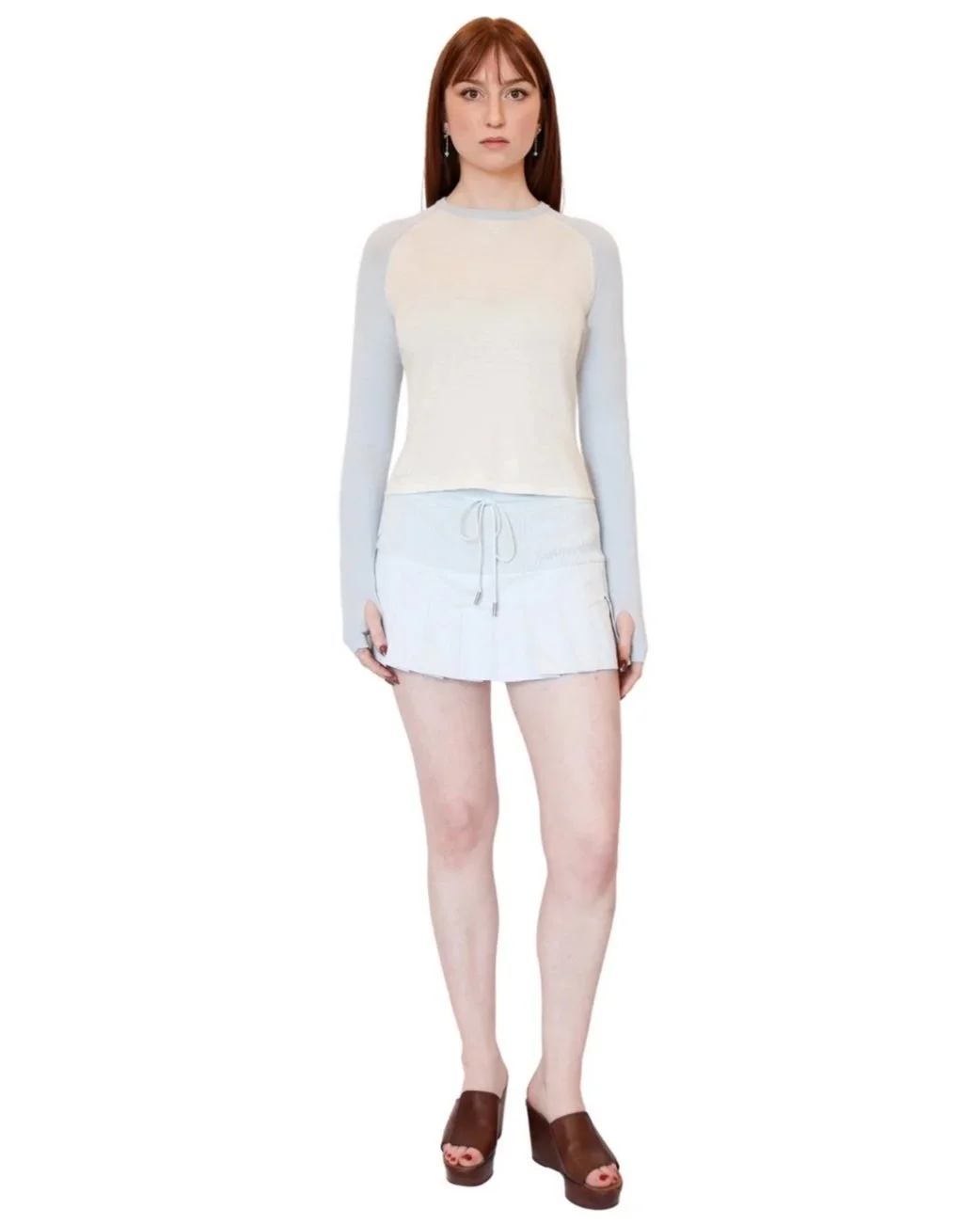 baseball tee sweater