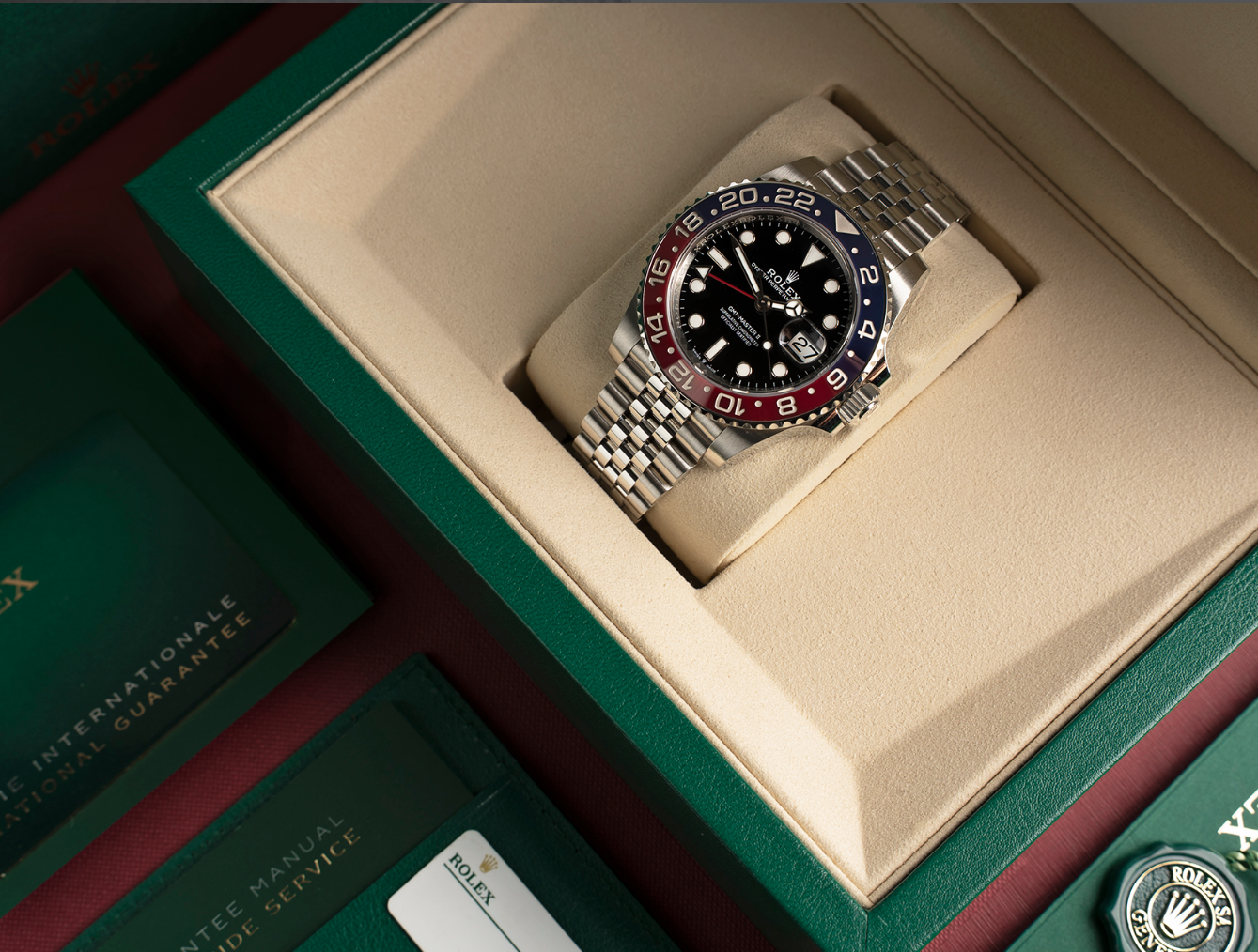 Rolex GMT-Master II Pepsi Jubilee Bracelet