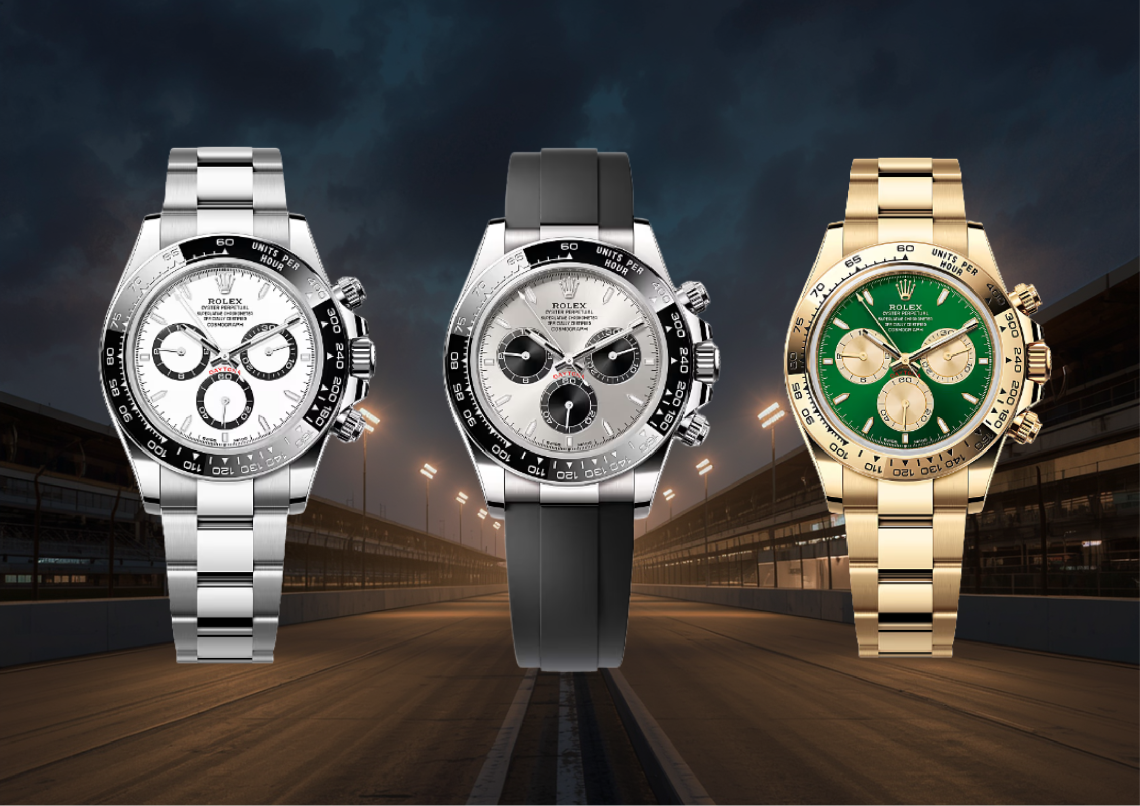 Rolex Daytona luxury chronograph sports watch