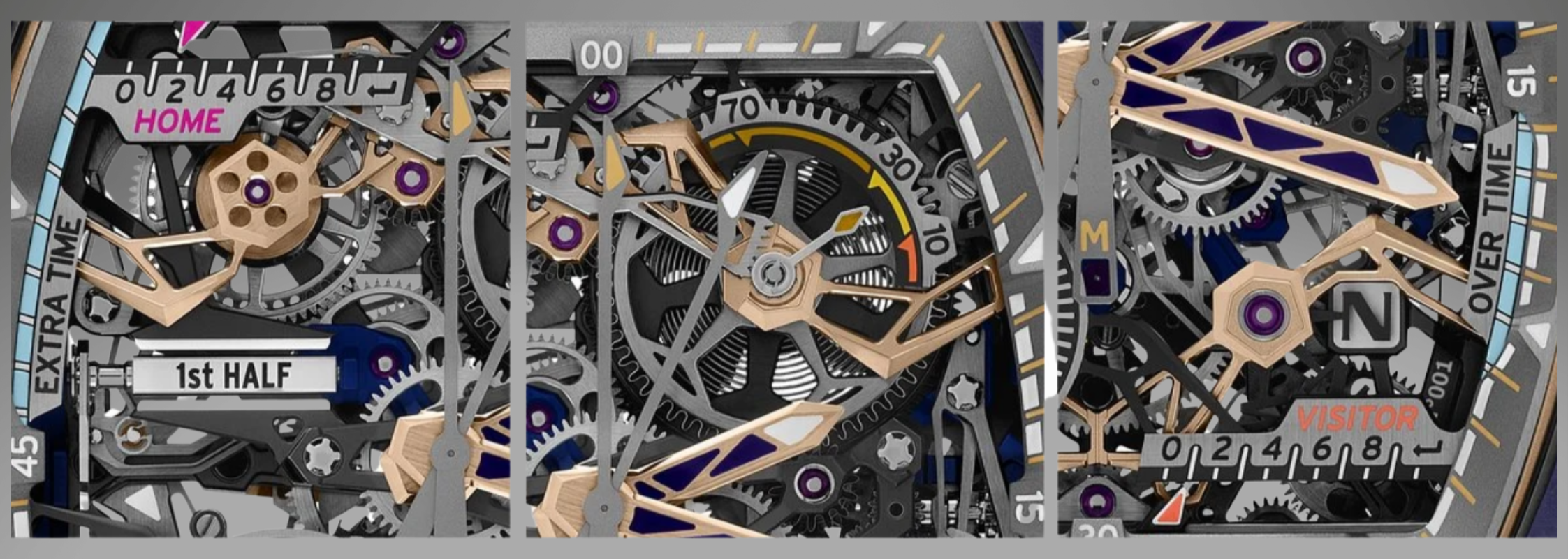Richard Mille RM 41-01 skeleton tourbillon movement