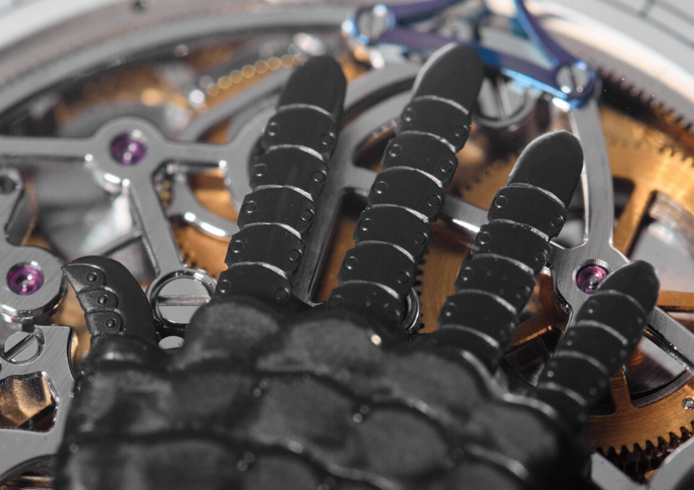 F.P. Journe prototype watch dial detail